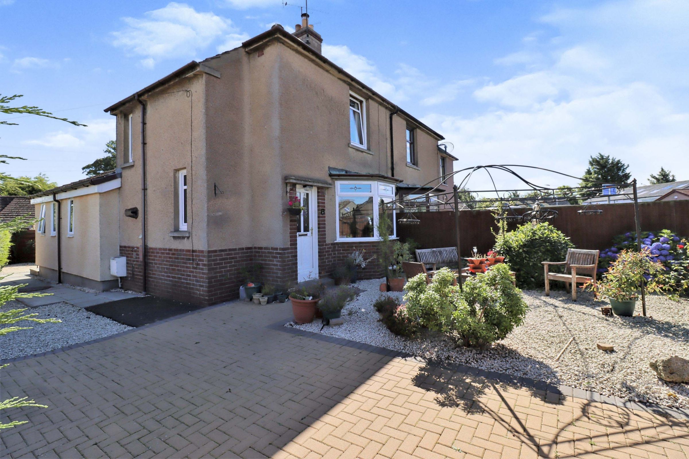 2 bed semidetached house for sale in North Park, Auchtermuchty, Cupar