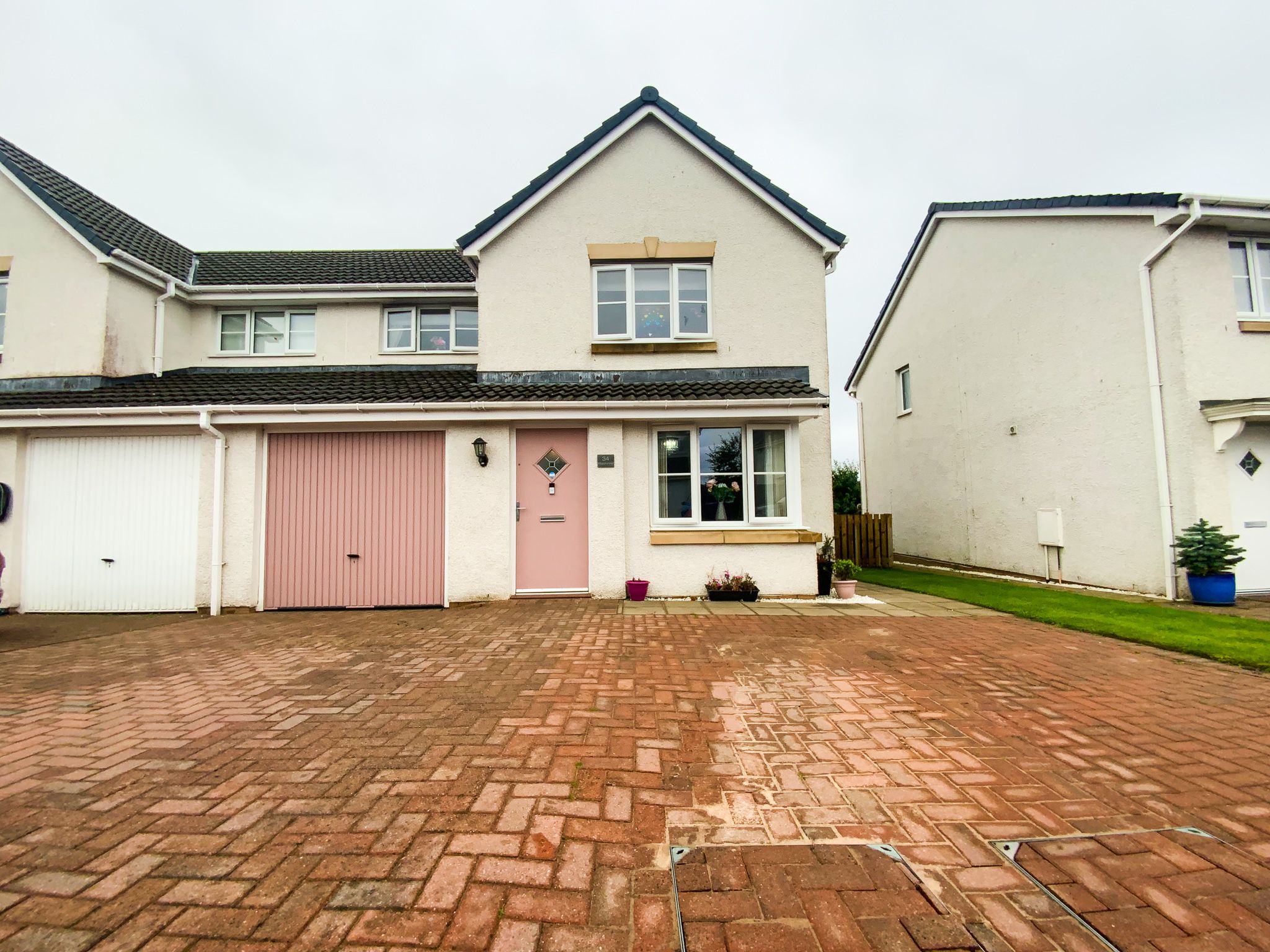 3 bed semidetached house for sale in Gooding Crescent, Stevenston KA20