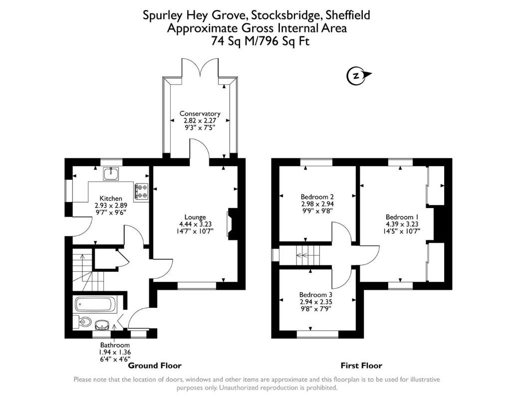 3 bed semidetached house for sale in 29 Spurley Hey Grove Stocksbridge