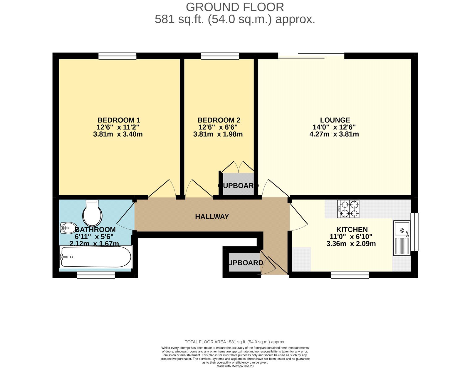 2 bed flat to rent in Selva Court, Kendrick Road, Reading, Berkshire RG1 Zoopla