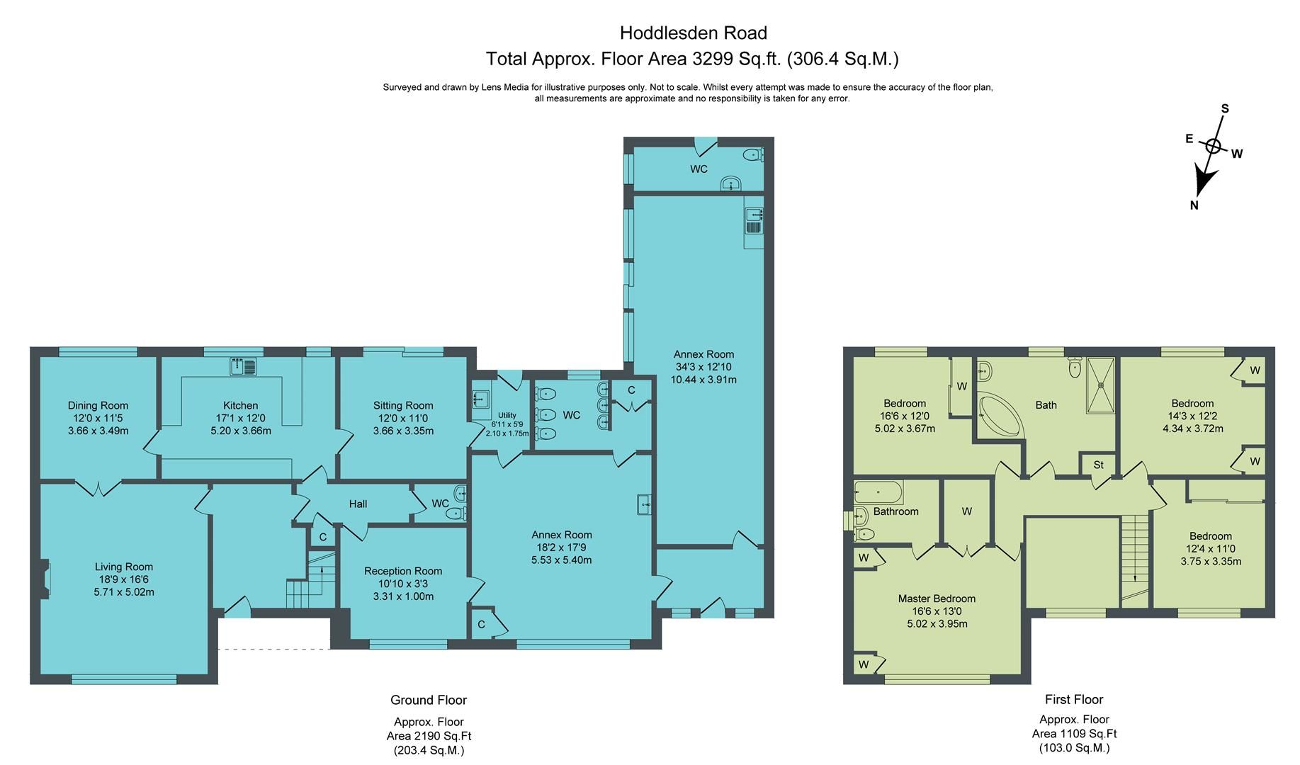 4 bed detached house for sale in Hoddlesden Road, Hoddlesden, Darwen