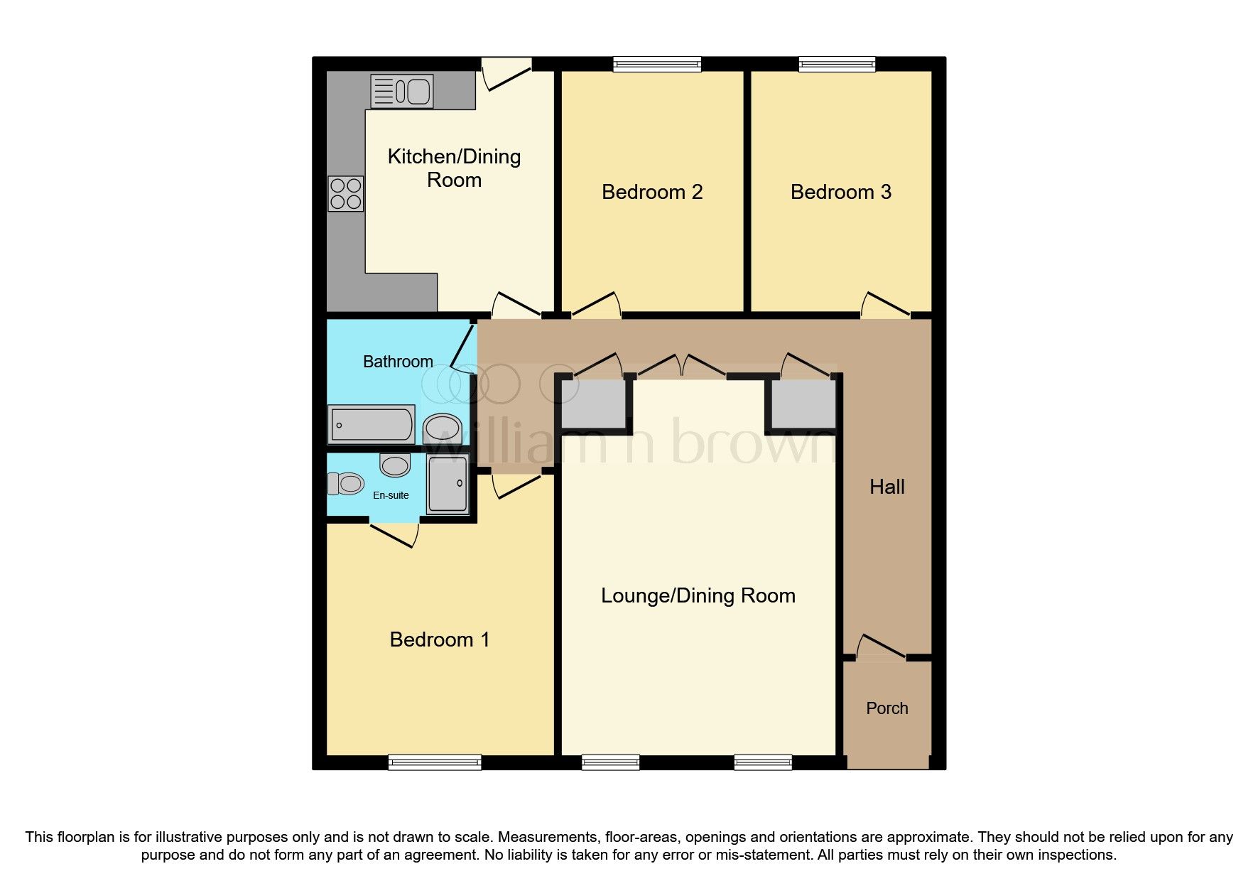 3 bed terraced bungalow for sale in Thurning Road, Briston, Melton