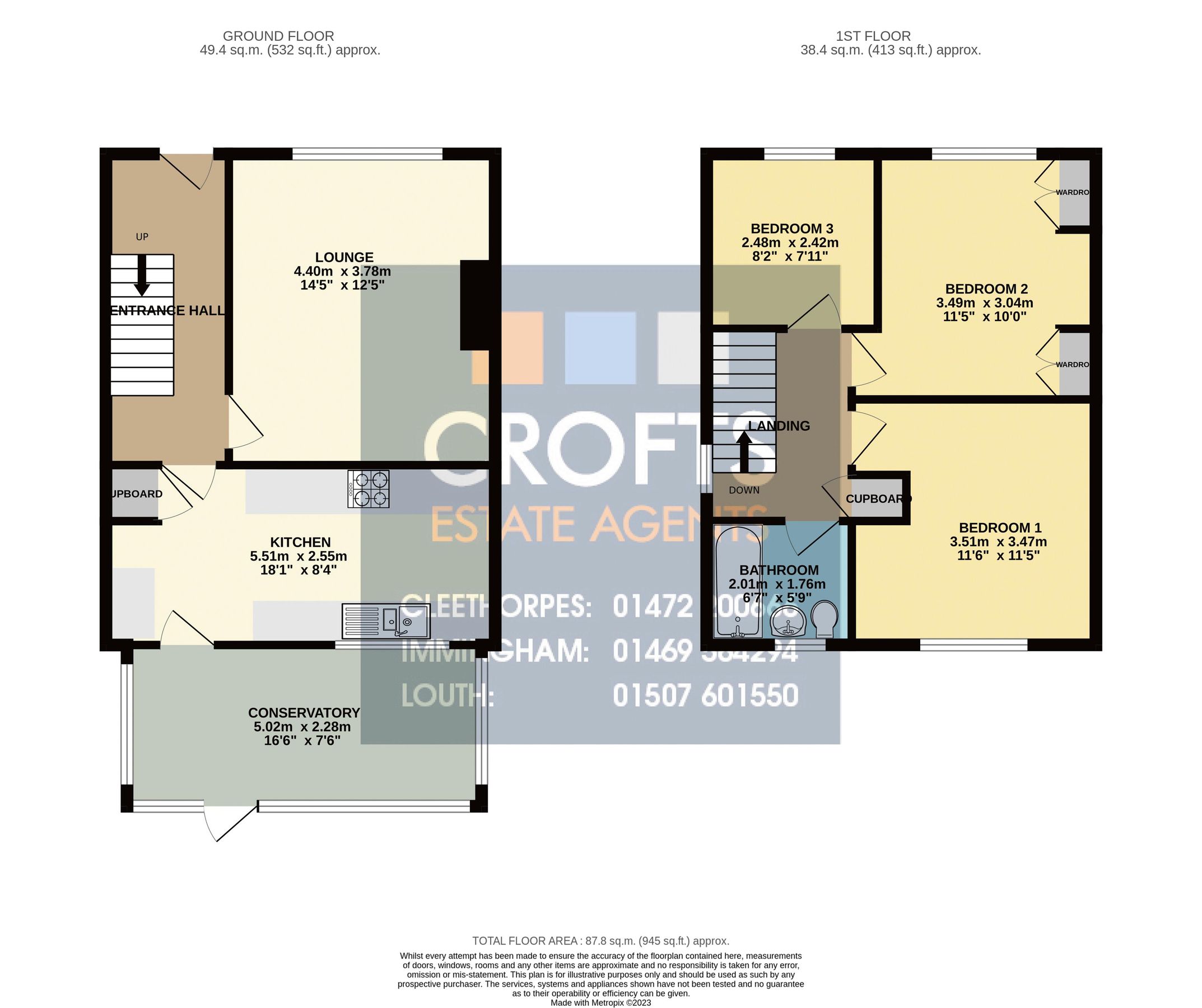 3 bed semidetached house for sale in St. Nicholas Drive, Grimsby DN37