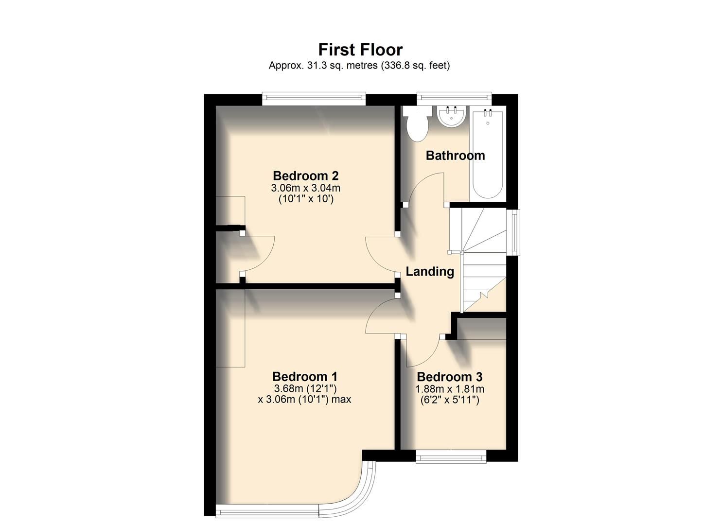 3 bed semidetached house for sale in Bridwell Road, Weston Mill