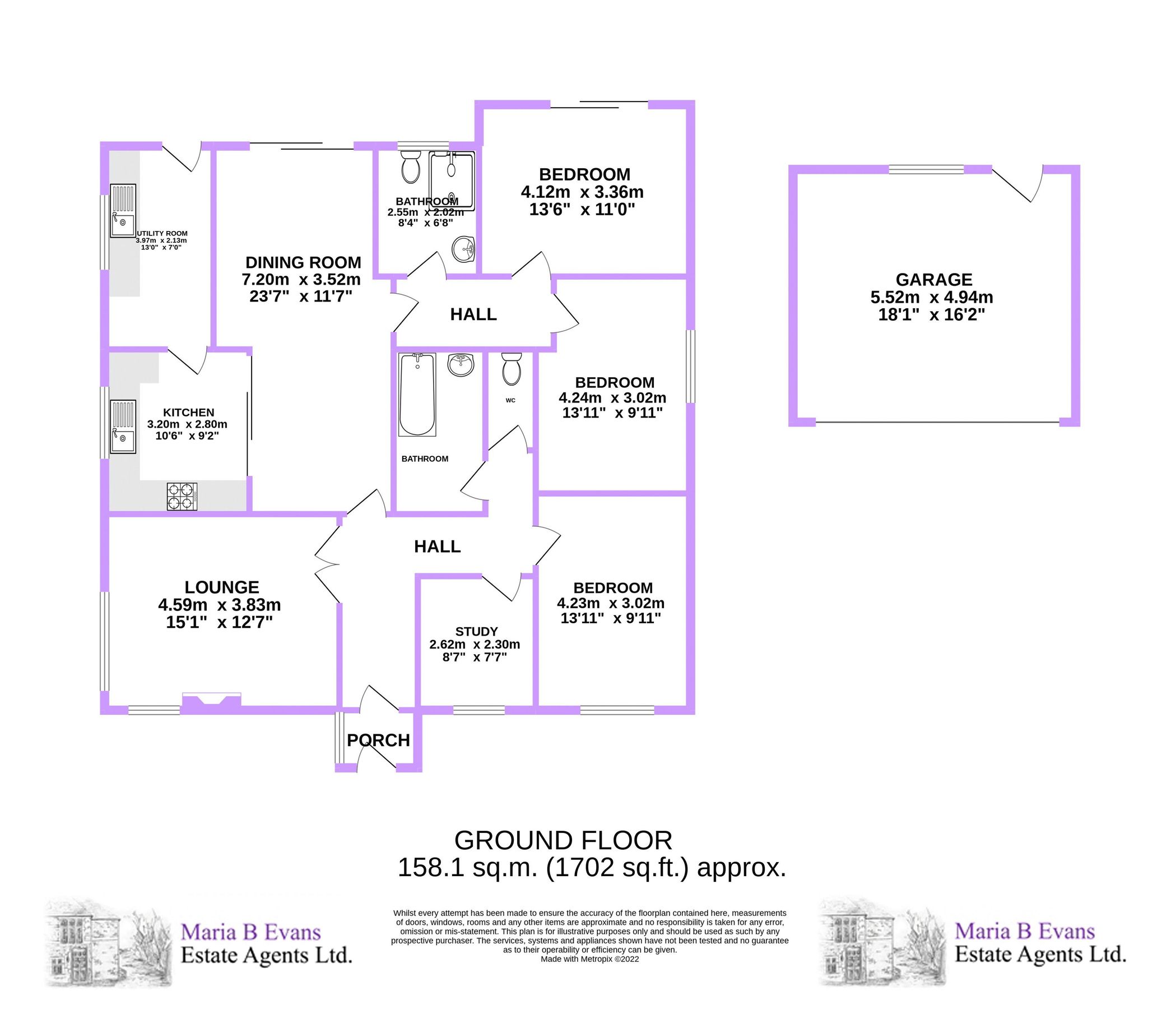 4 bed bungalow for sale in Tanfield Nook, Parbold WN8 Zoopla