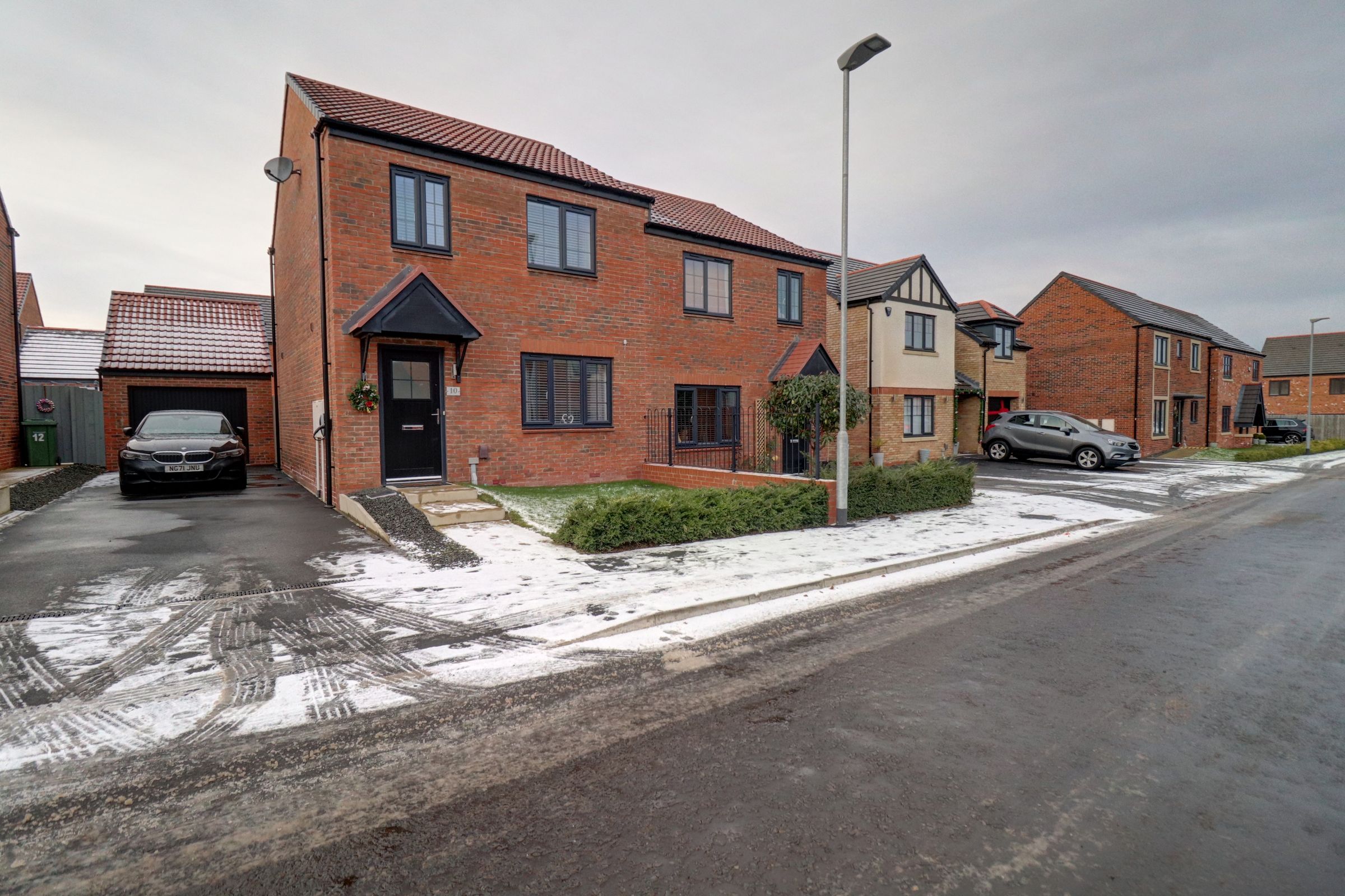 3 bed semidetached house for sale in Normanby Gardens, St. Nicholas