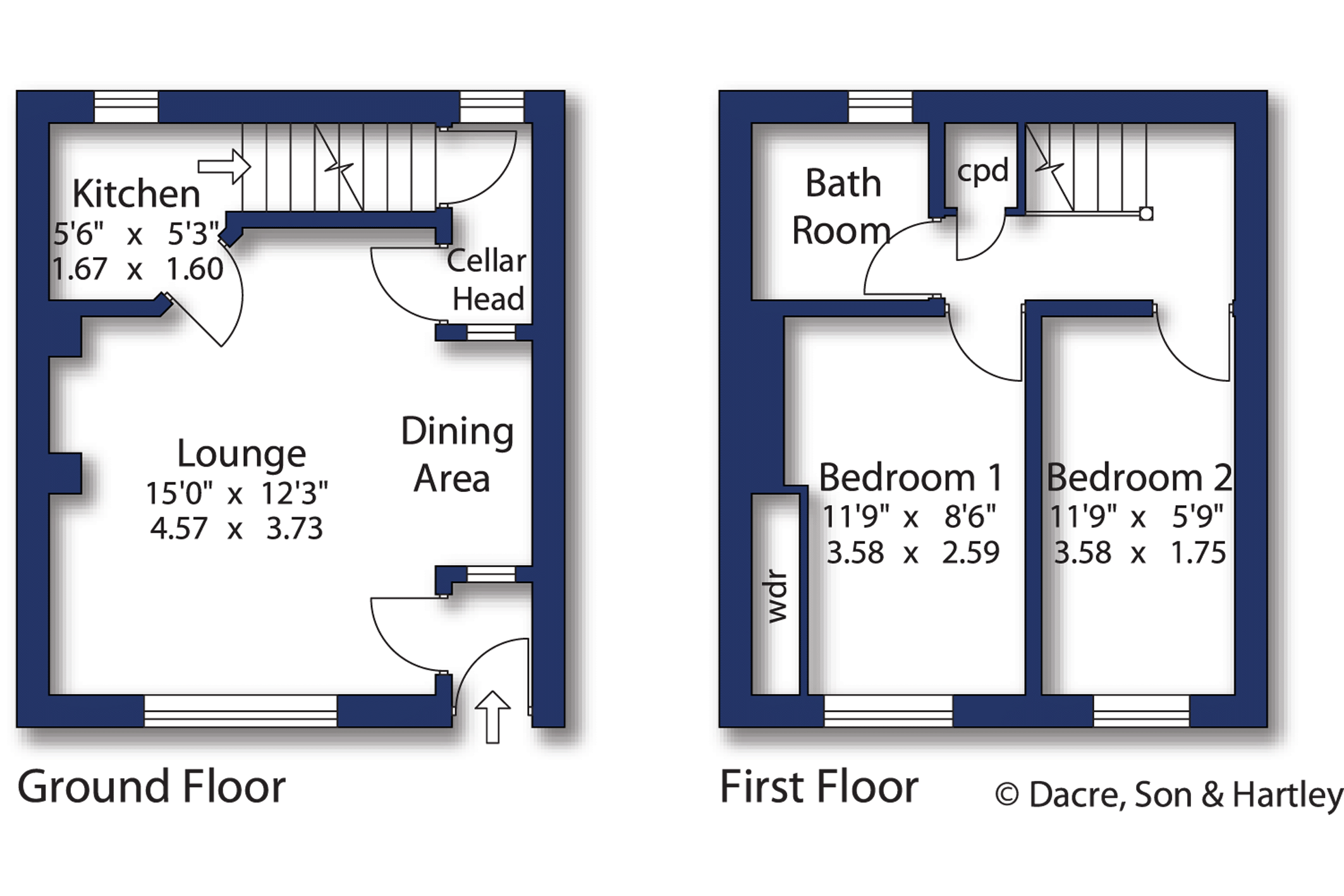 2 bed terraced house for sale in Main Street, Wilsden, Bradford, West
