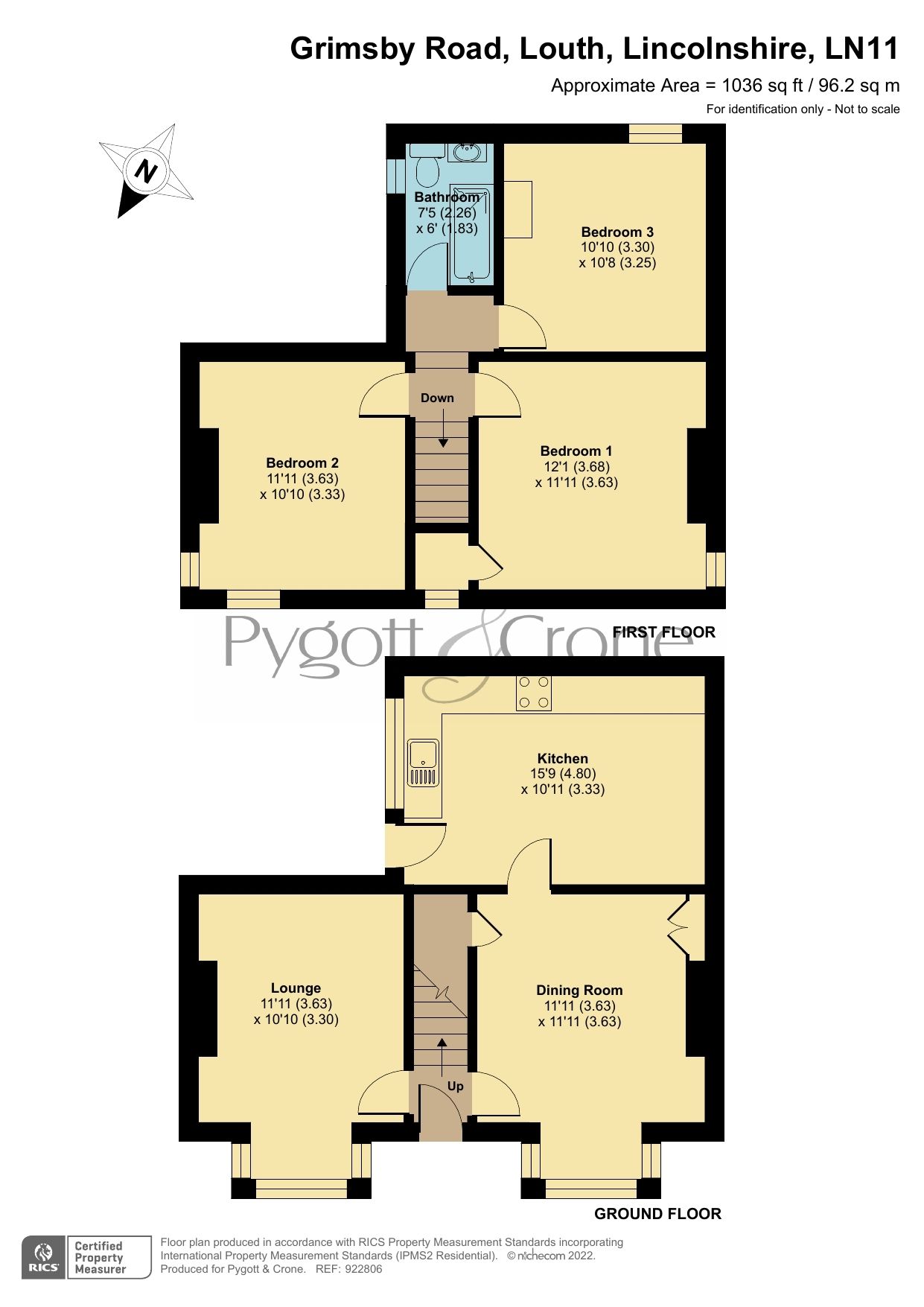 3 bed semidetached house for sale in Grimsby Road, Louth LN11 Zoopla