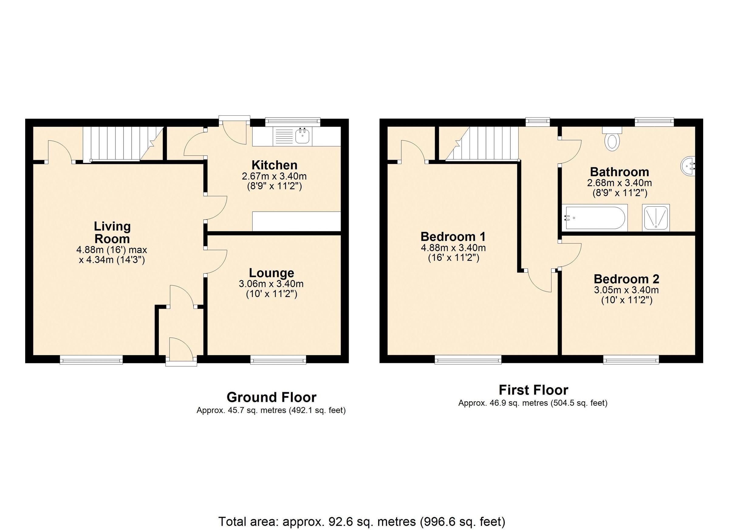 2 bed terraced house for sale in Spring Street, Rishton BB1 Zoopla