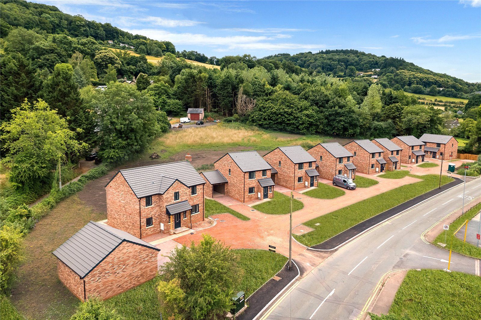 New home, 3 bed detached house for sale in Gilpin Way, Whitchurch, Ross