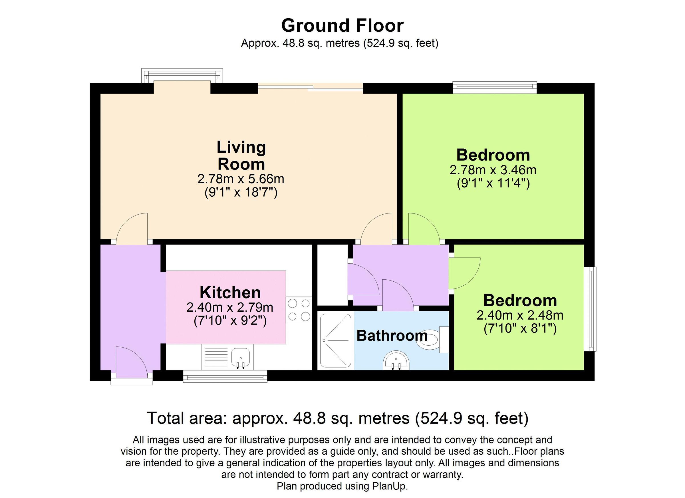 2 bed bungalow for sale in Binfields Close, Chineham, Basingstoke RG24