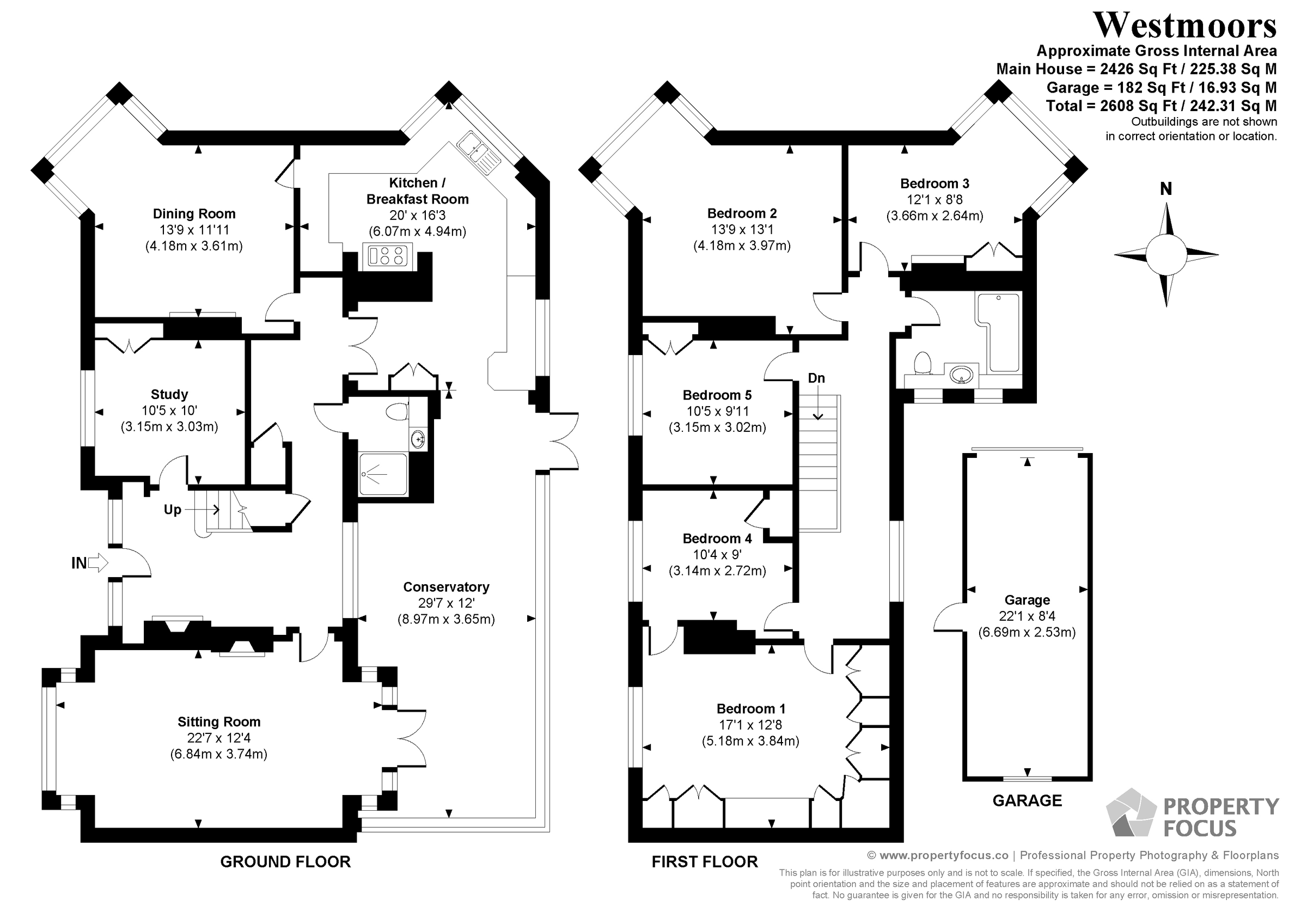 5 bed detached house for sale in London Road, Cosham, Portsmouth PO6