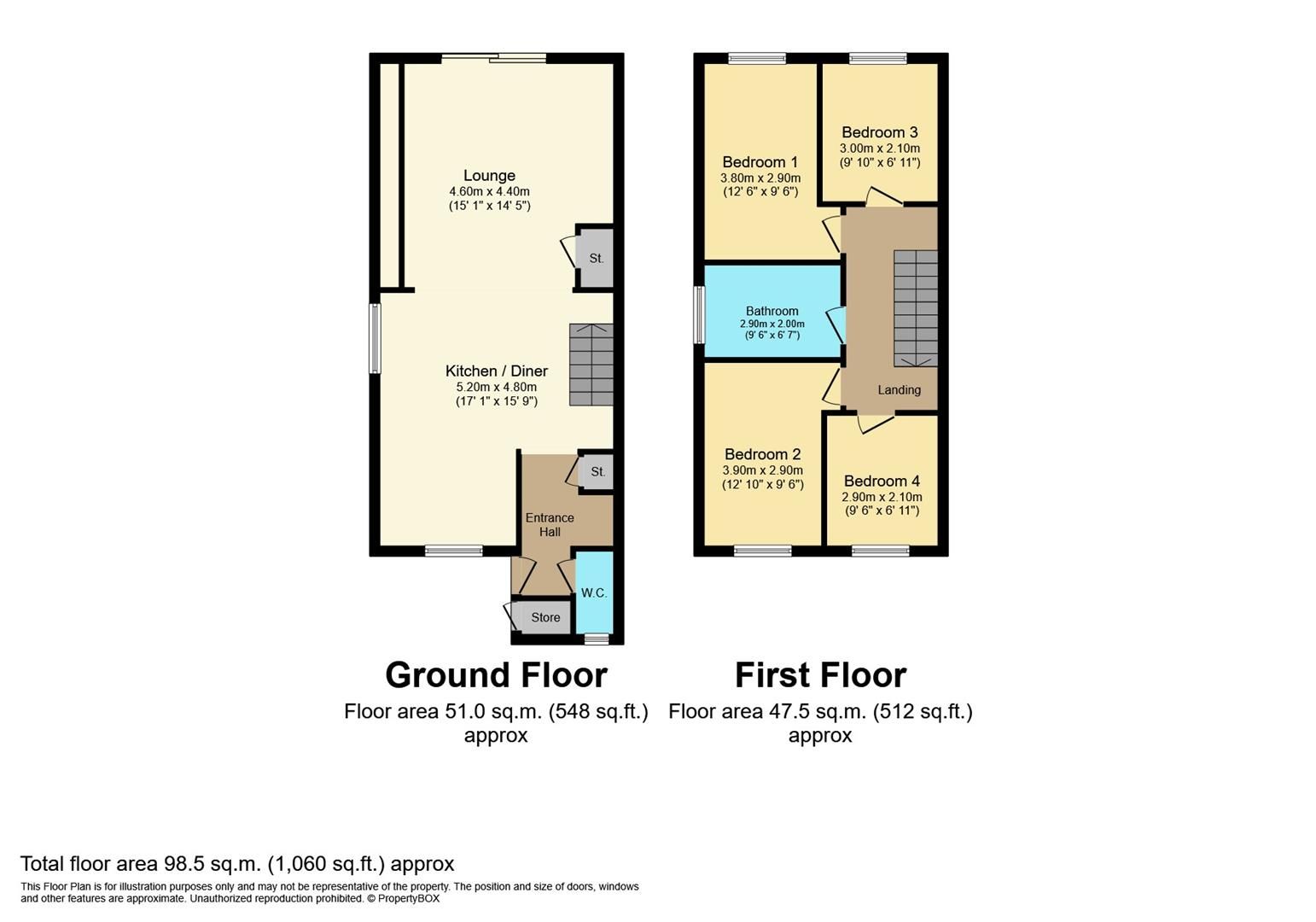 4 bed terraced house for sale in Sycamore Field, Harlow CM19 Zoopla
