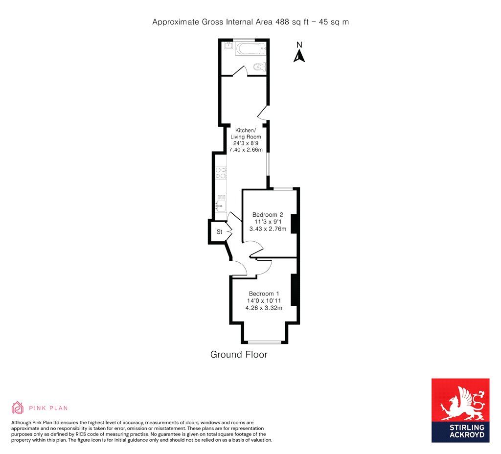 2 bed flat for sale in Marian Road, London SW16 Zoopla
