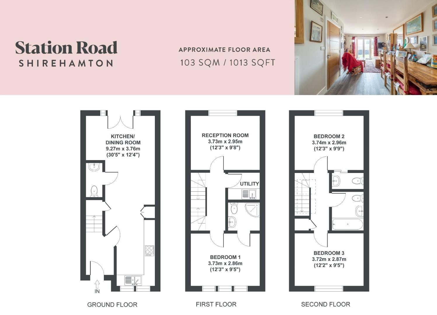 4 bed terraced house for sale in Station Road, Shirehampton, Bristol