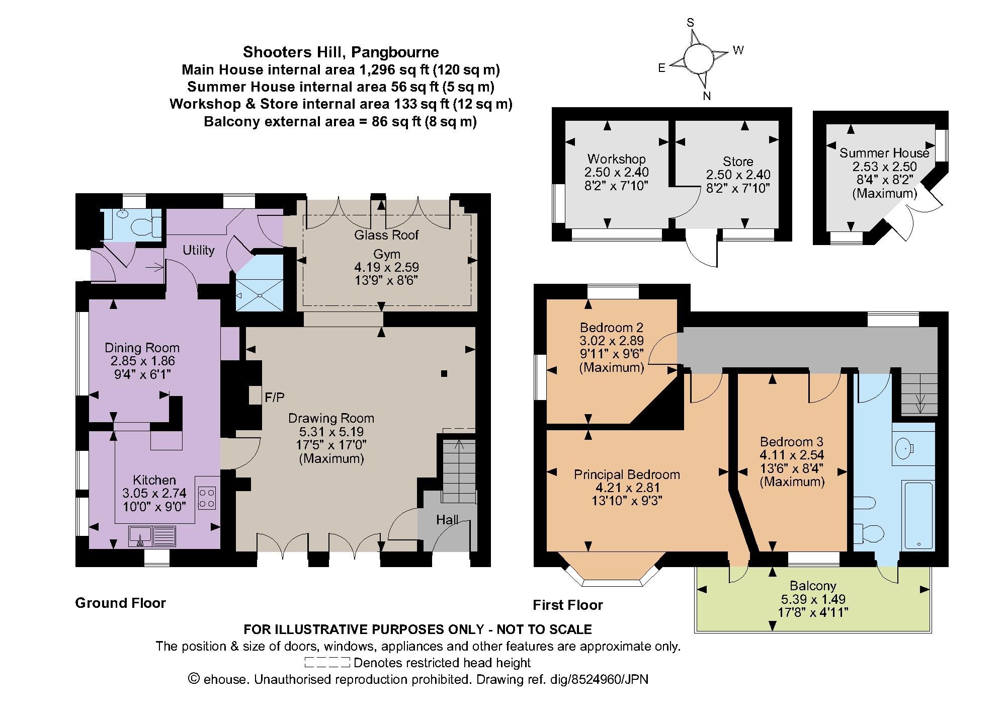 3 bed semidetached house for sale in Shooters Hill, Pangbourne