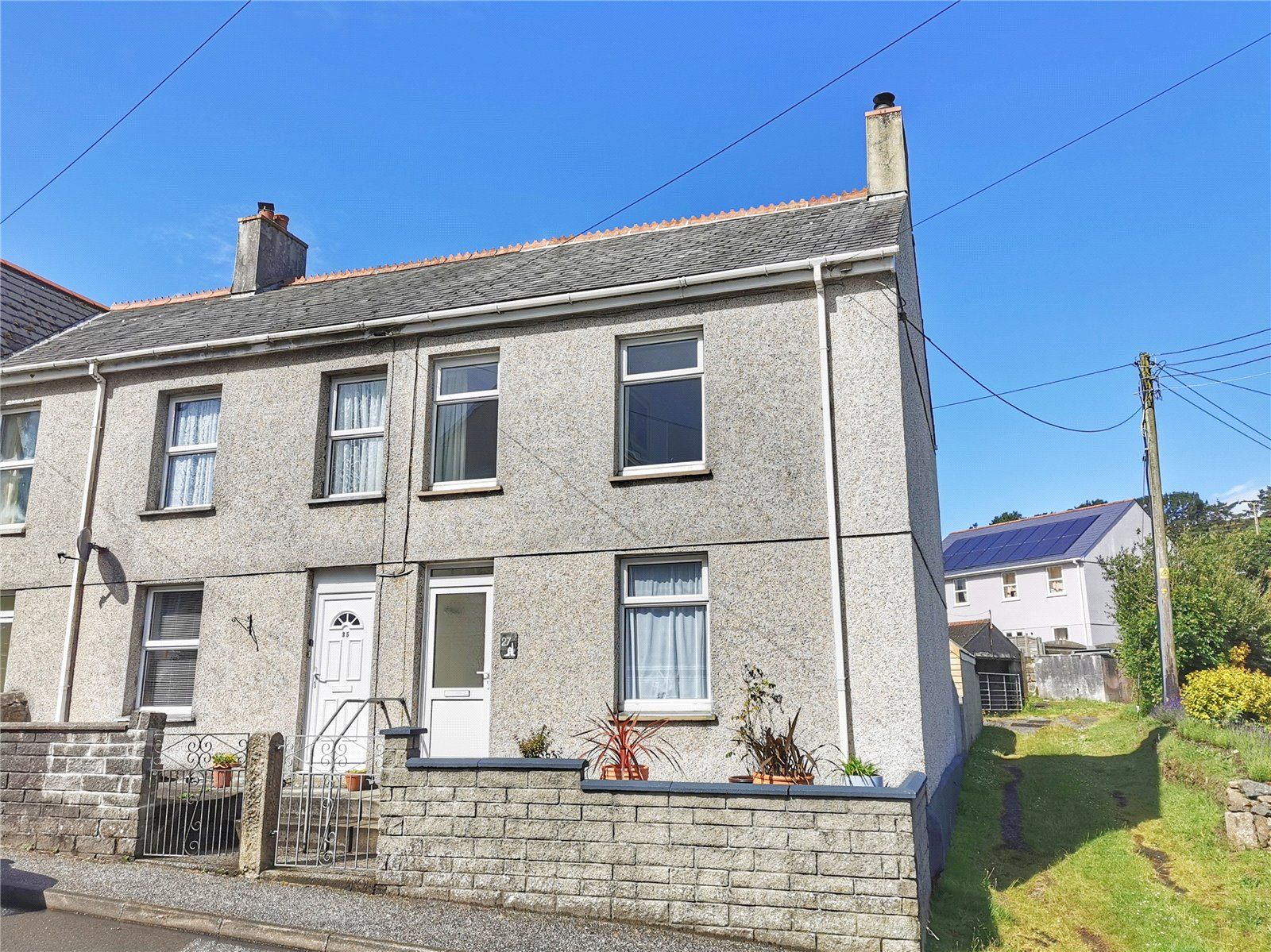 3 bed end terrace house for sale in Penwithick Road, Penwithick, St