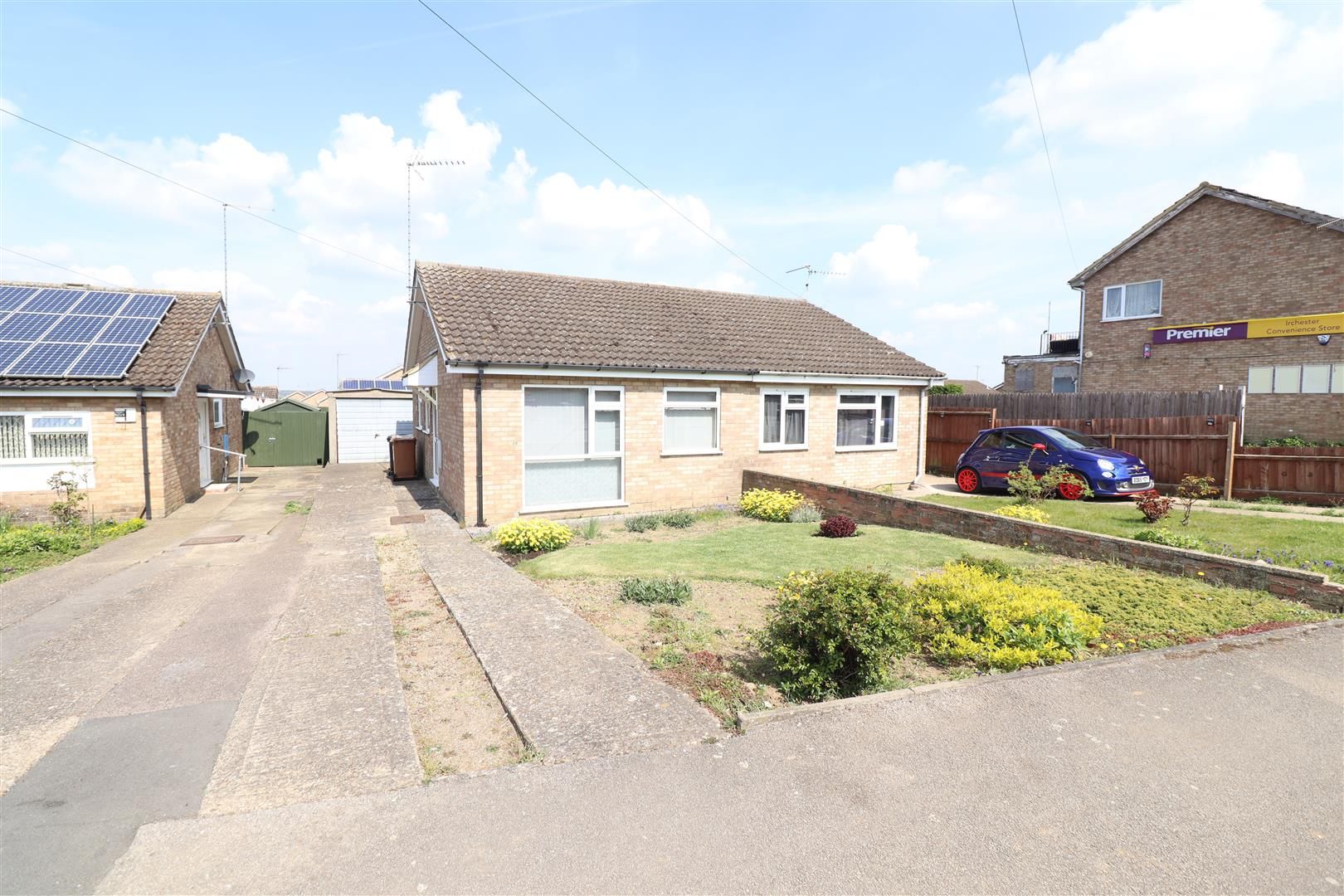 2 bed semidetached bungalow for sale in Arkwright Road, Irchester NN29