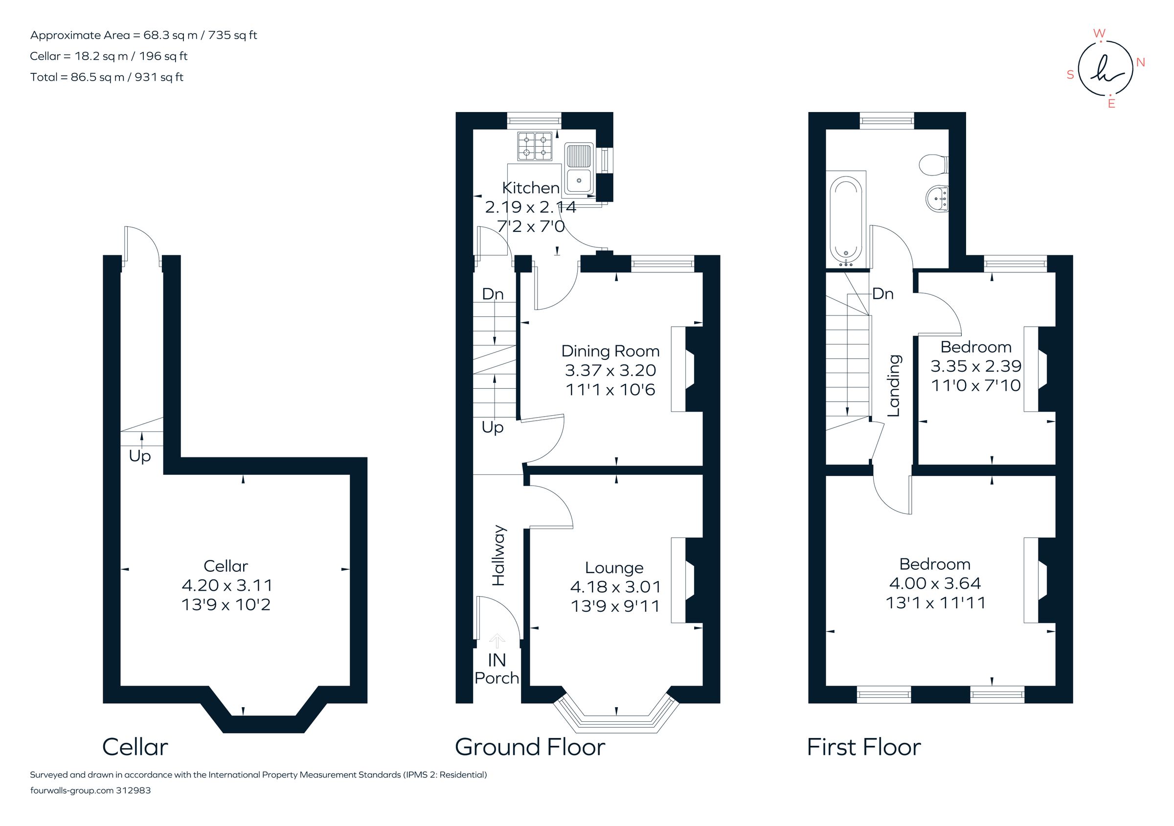 2 bed terraced house for sale in Inkerman Road, St. Albans