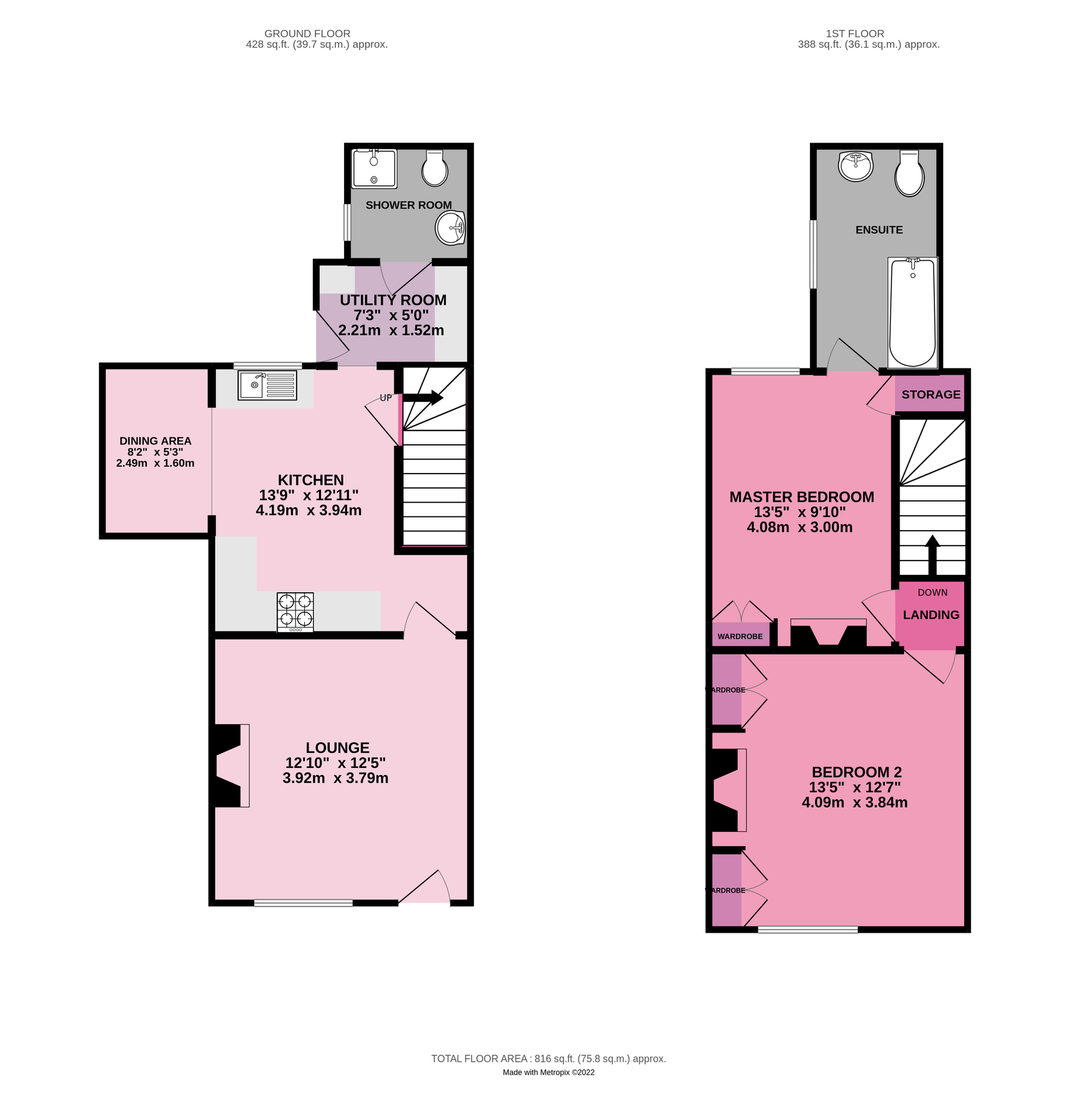 2 bed terraced house for sale in Post Street, Godmanchester, Huntingdon