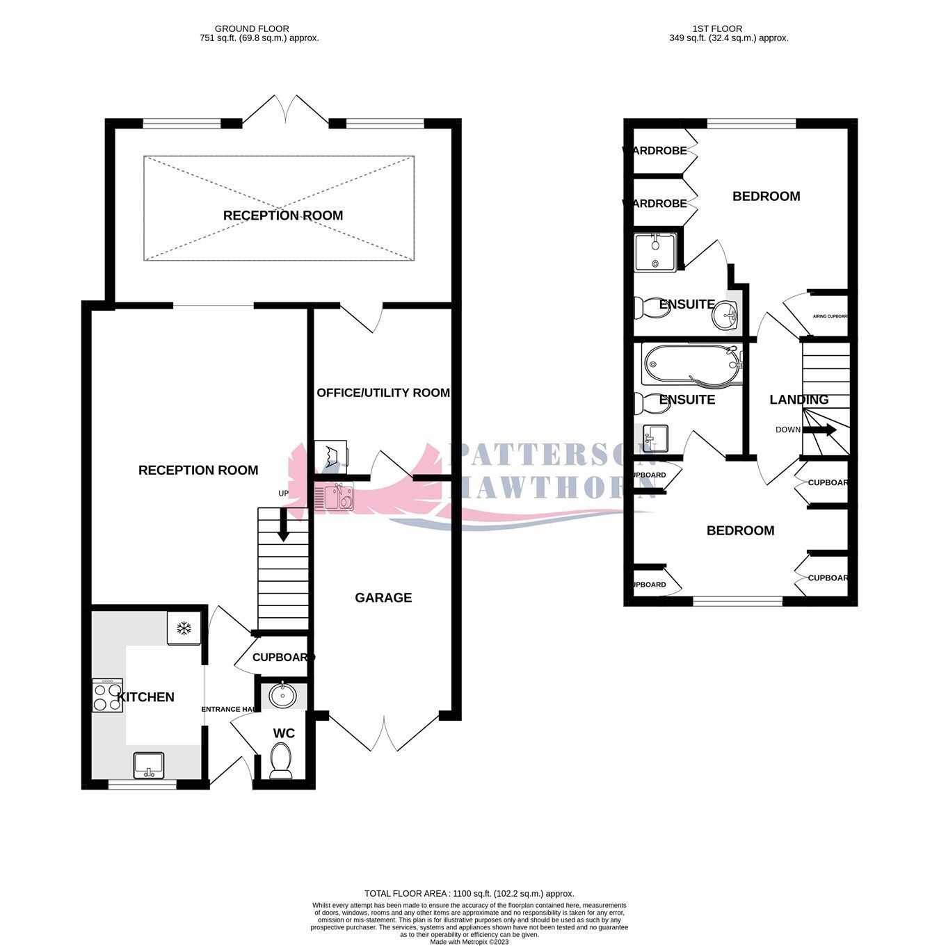 2 bed semidetached house for sale in Collingwood Road, Rainham RM13