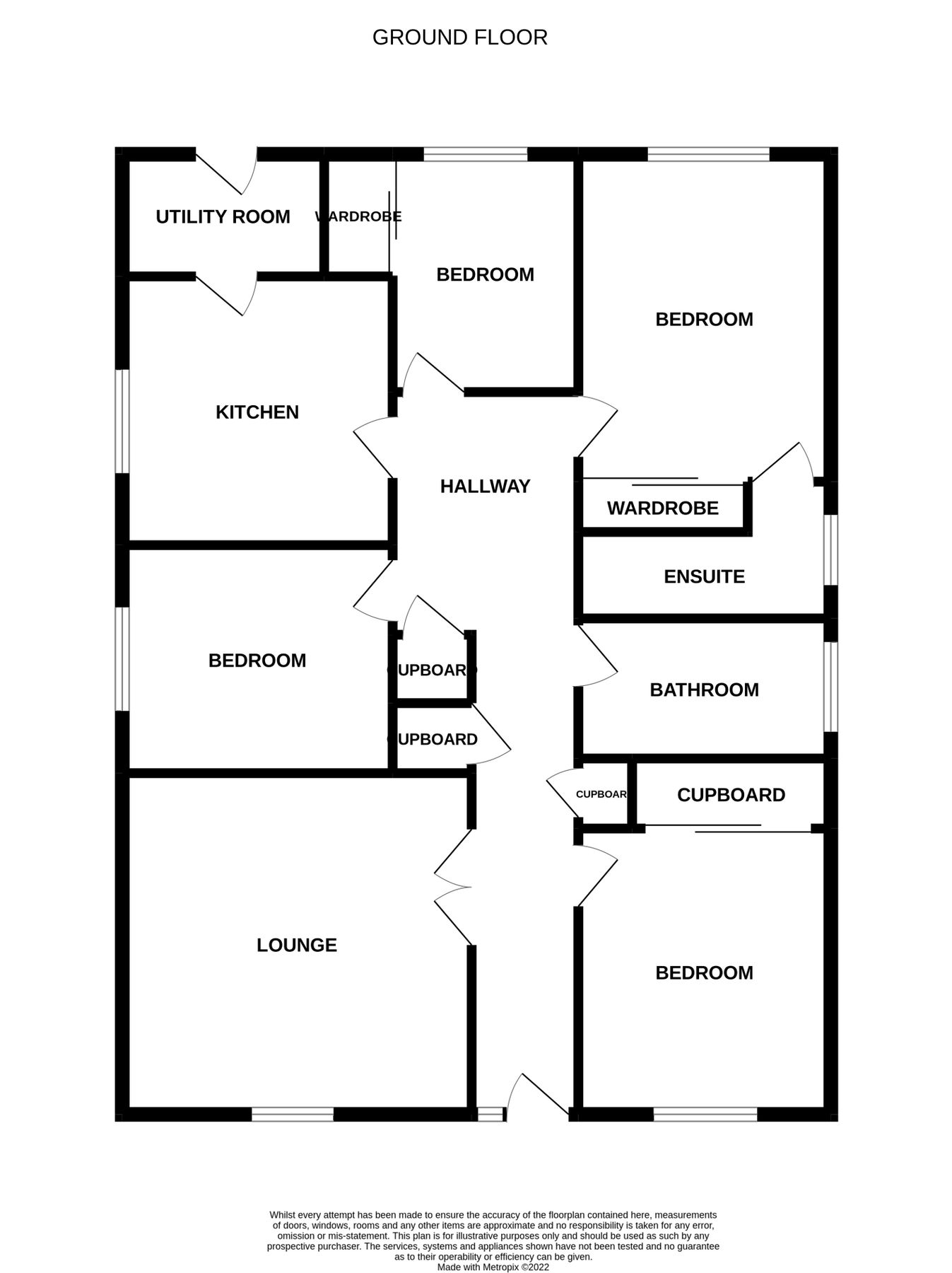 4 bed detached bungalow for sale in Normandy Place, Rosyth, Dunfermline