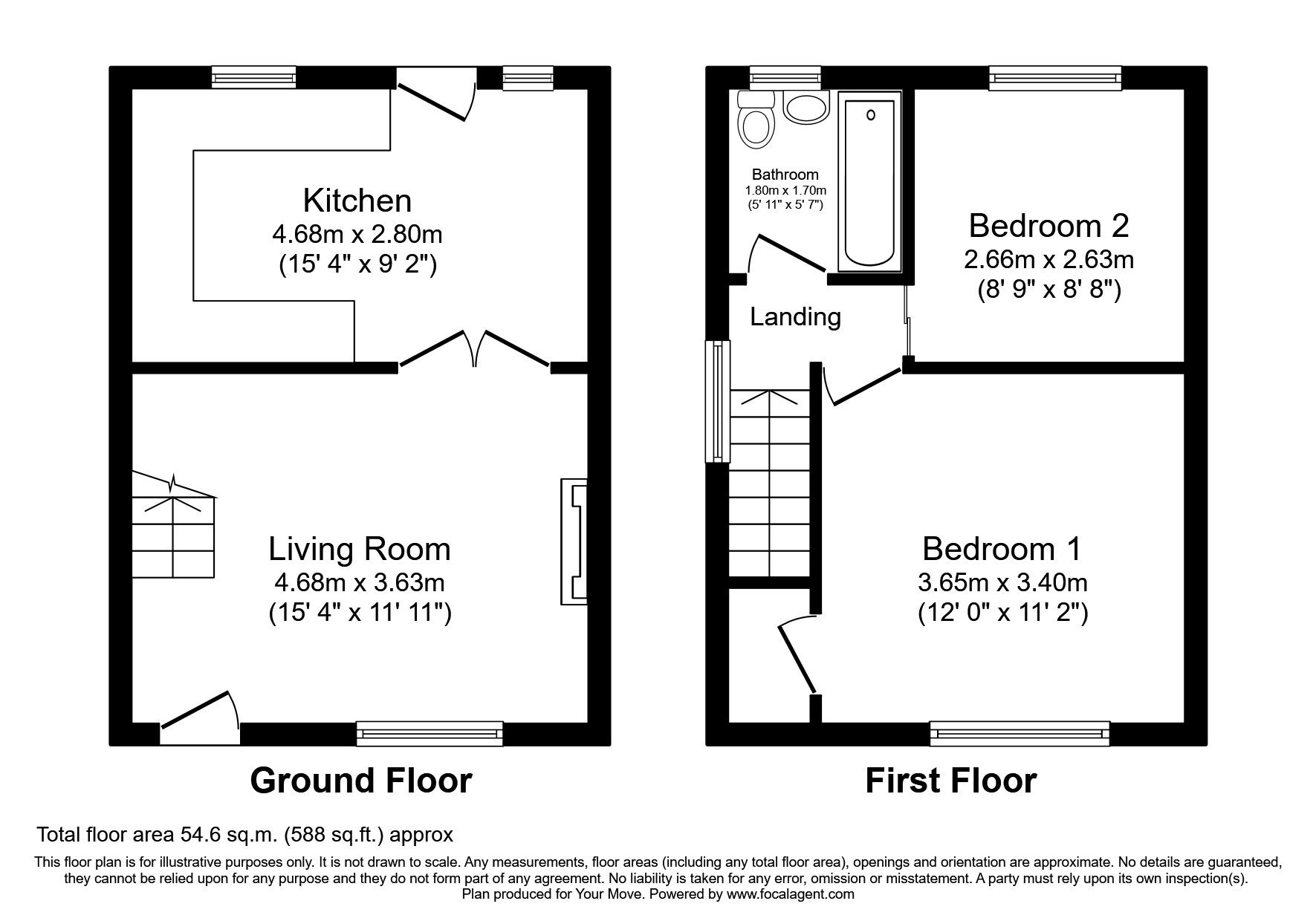 2 bed end terrace house for sale in Top Street, Oldham, Greater