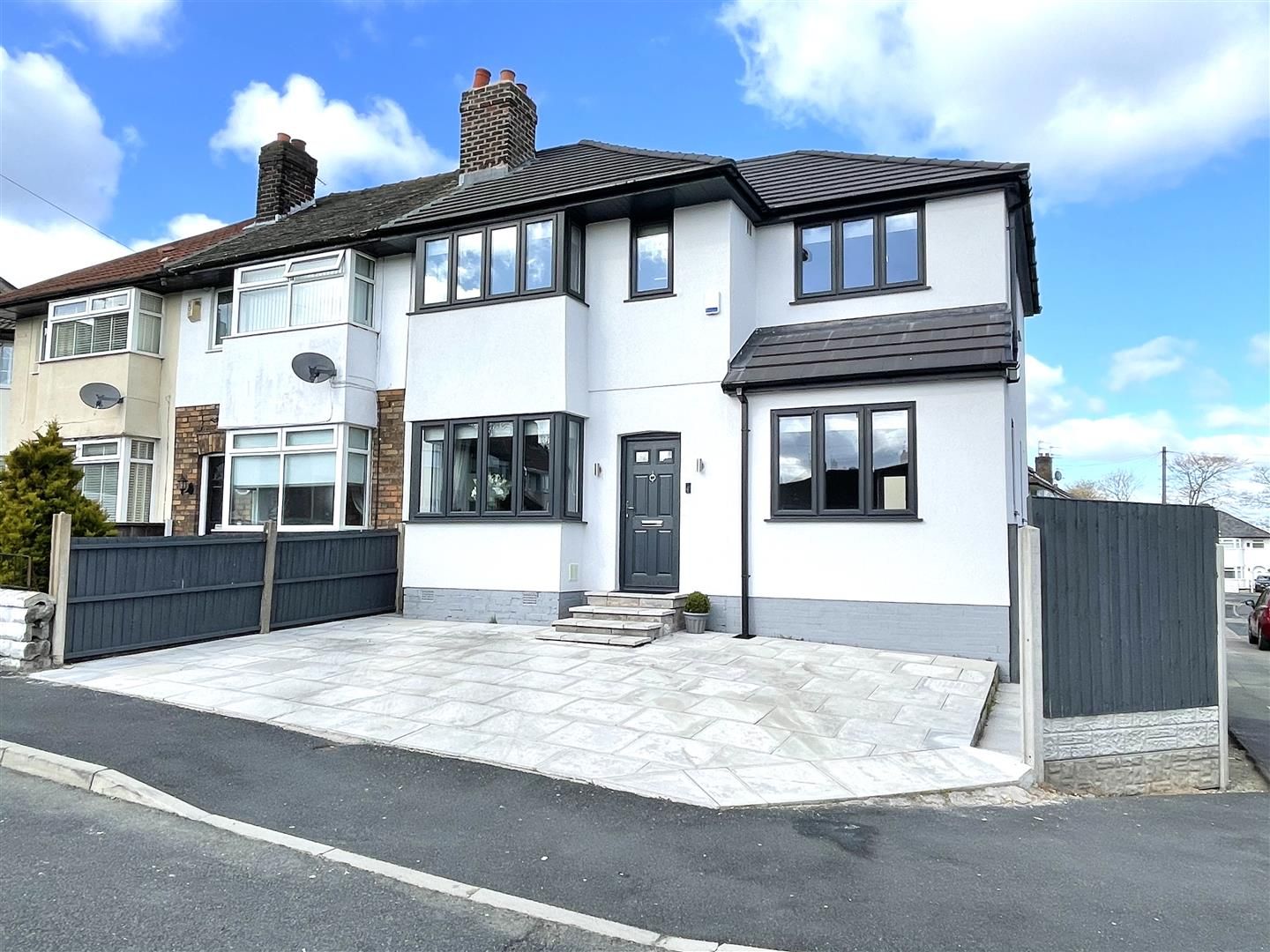 4 bed semidetached house for sale in Greystone Road, Huyton, Liverpool