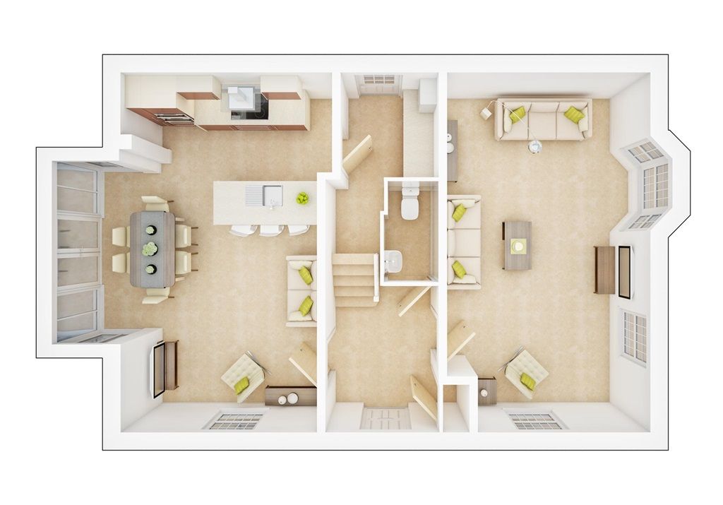 New home, 4 bed detached house for sale in "Cornell" at Barnhorn Road, BexhillOnSea TN39 Zoopla