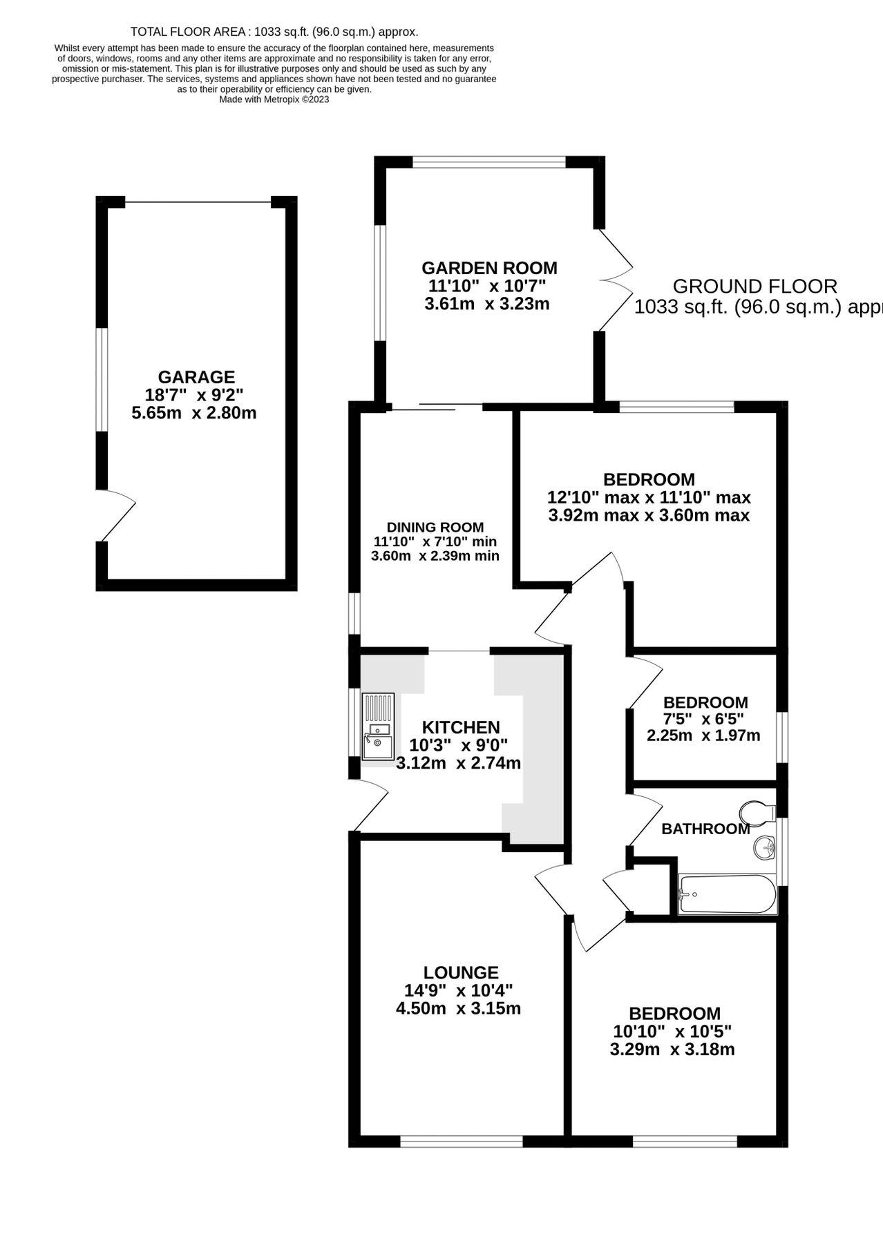 3 bed detached bungalow for sale in Woodvale Avenue, Doddington Park