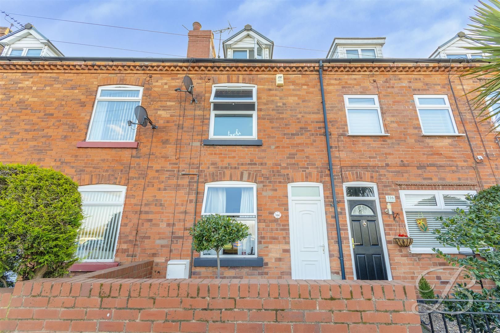 3 bed terraced house to rent in Langwith Road, Shirebrook, Mansfield