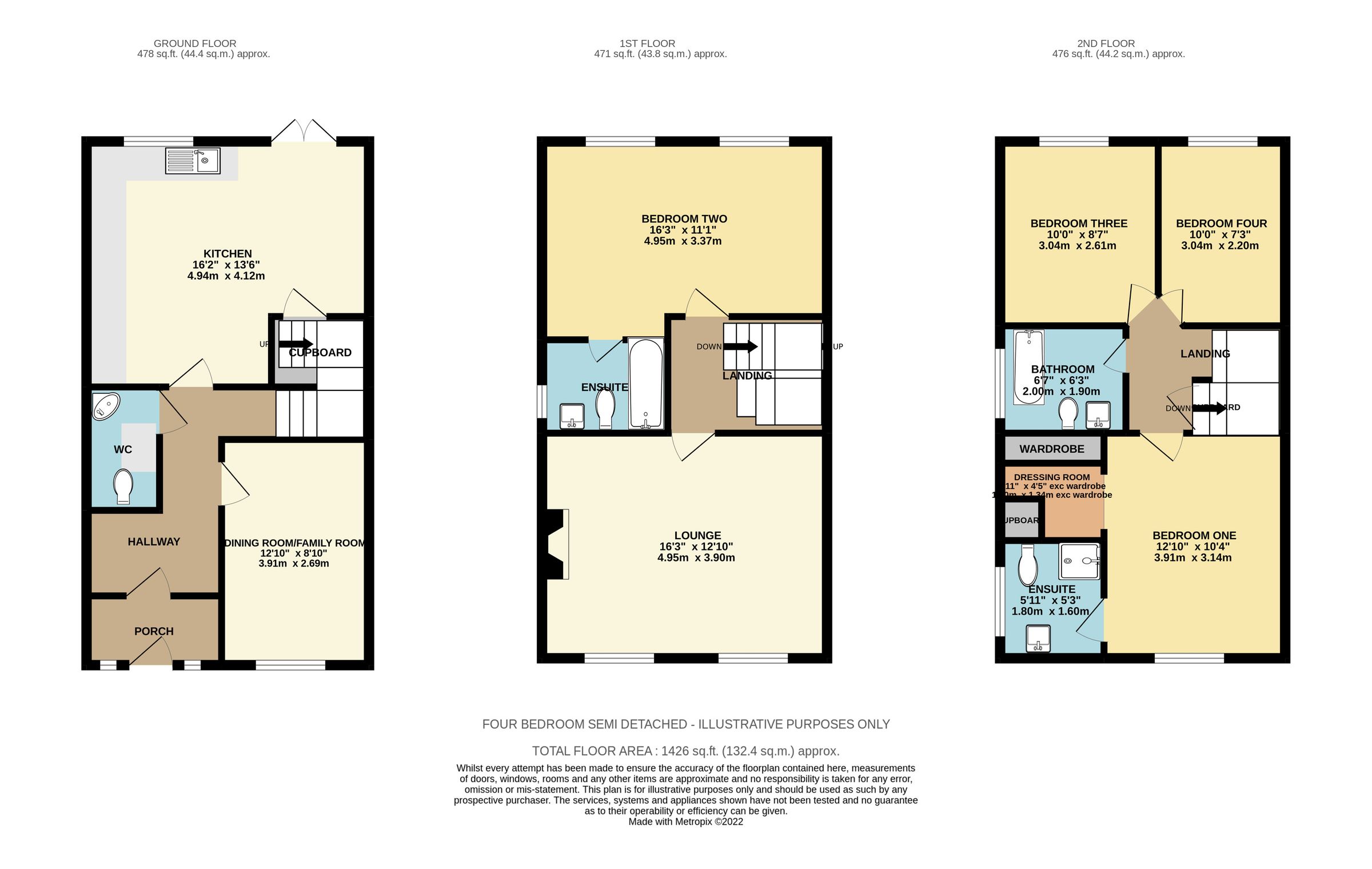 4 bed semidetached house for sale in Gun Tower Mews, Rochester, Kent