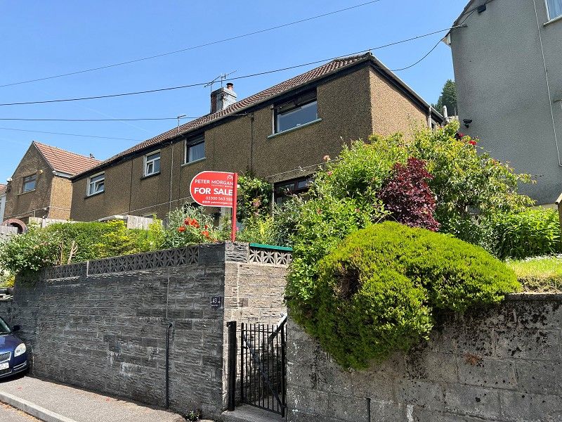 2 bed semidetached house for sale in Heol Y Glyn, Cymmer, Port Talbot
