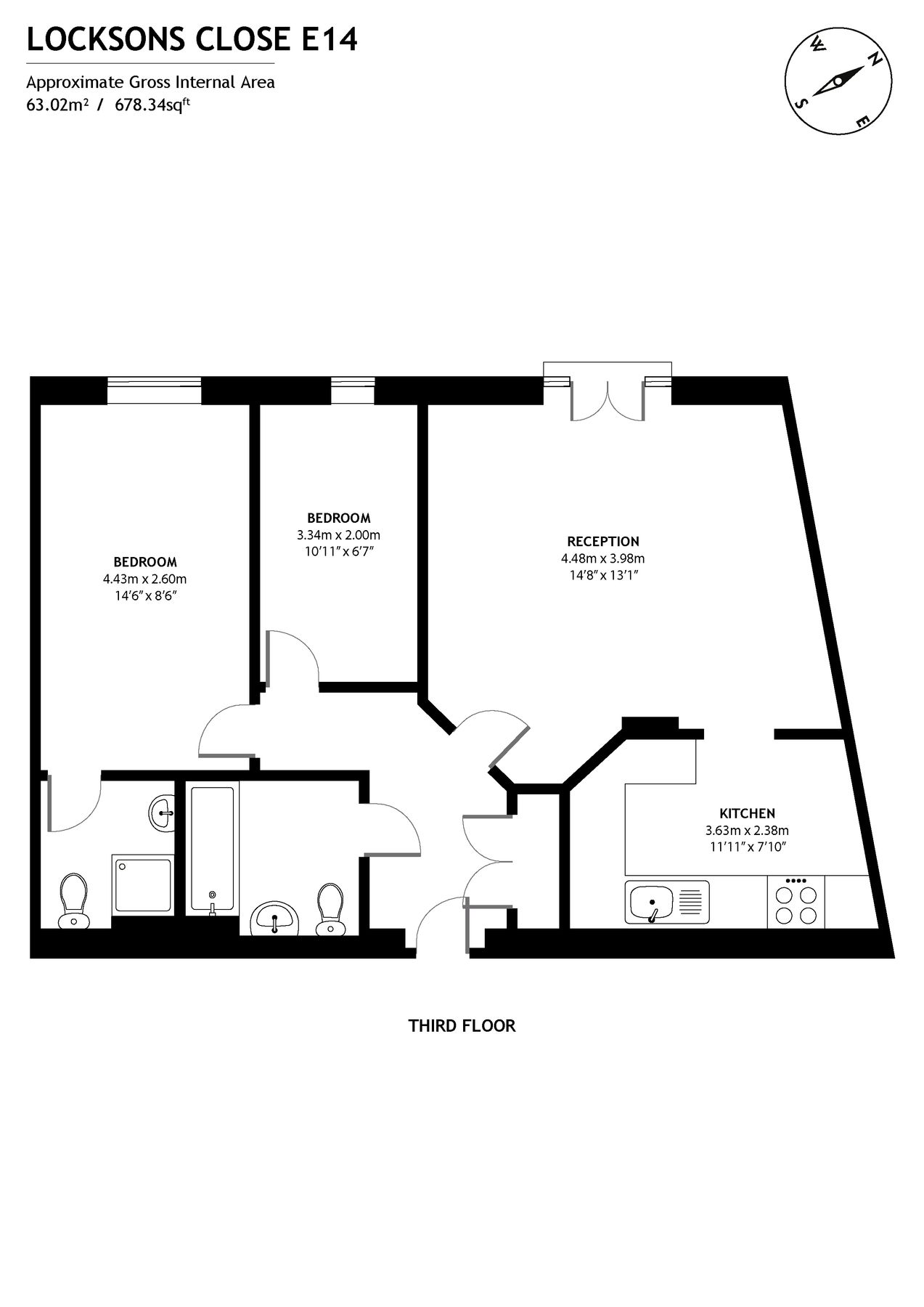 2 bed flat for sale in Locksons Close, Poplar, London E14 Zoopla