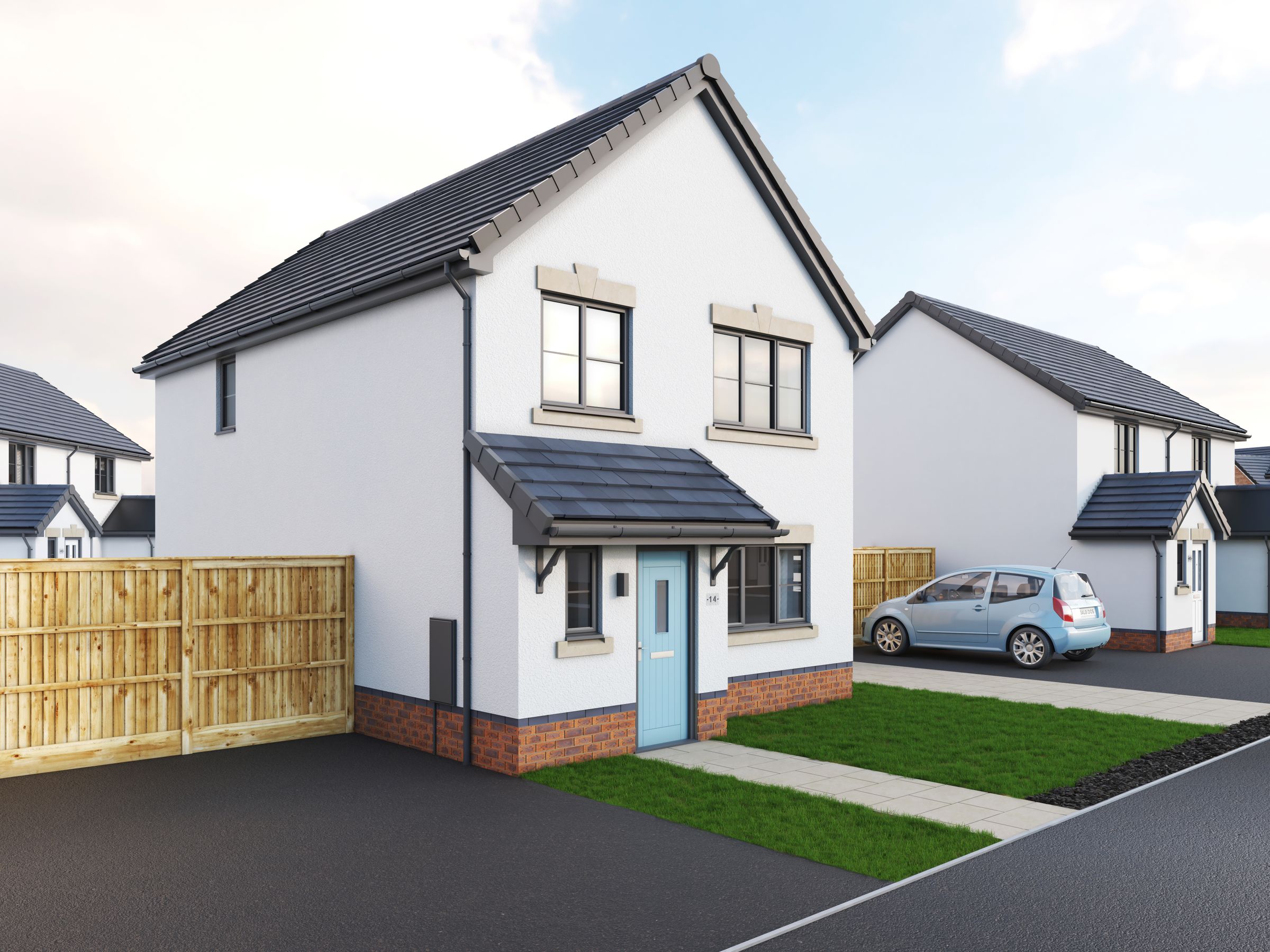 New home, 3 bed detached house for sale in Off Maesteg Road, Tondu CF32