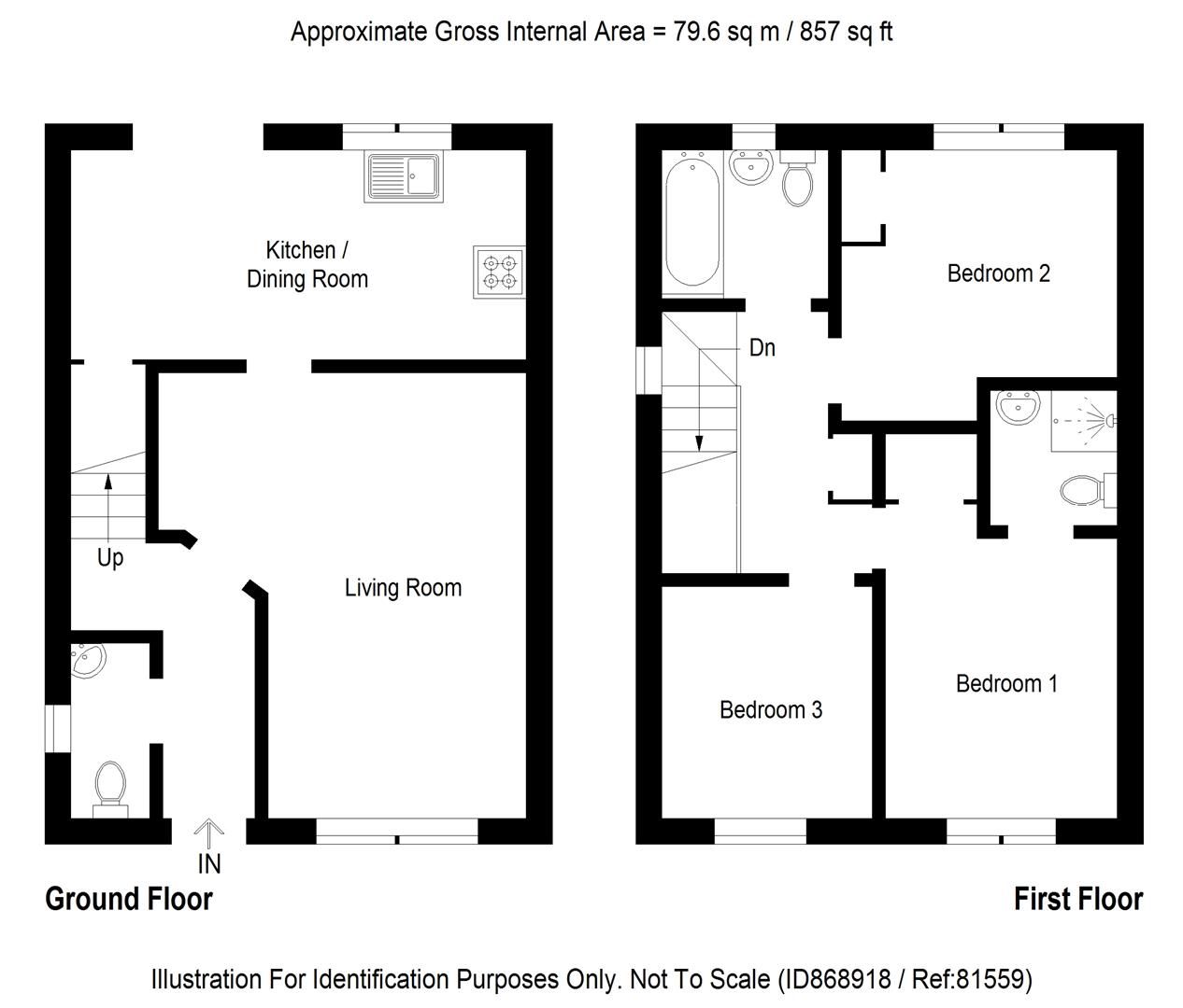 3 bed semidetached house for sale in Forrest Place, Armadale, Bathgate