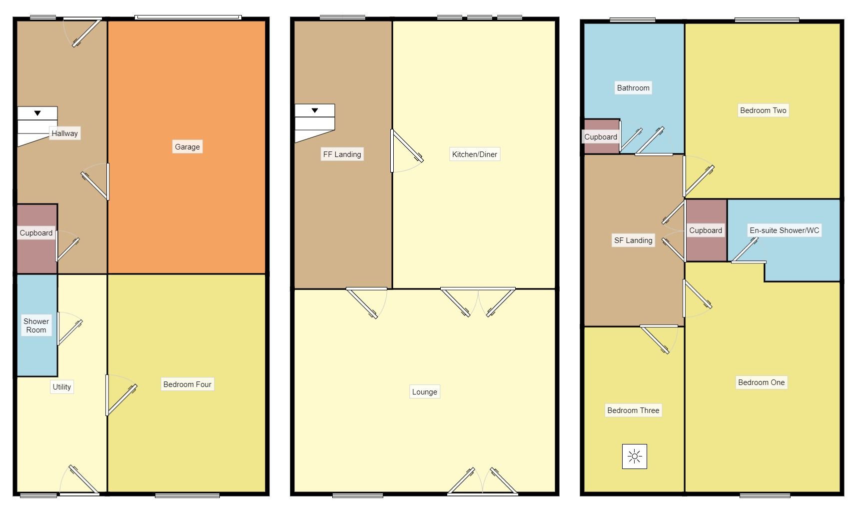 4 bed terraced house for sale in Holmefield Gardens, Barrowford, Nelson