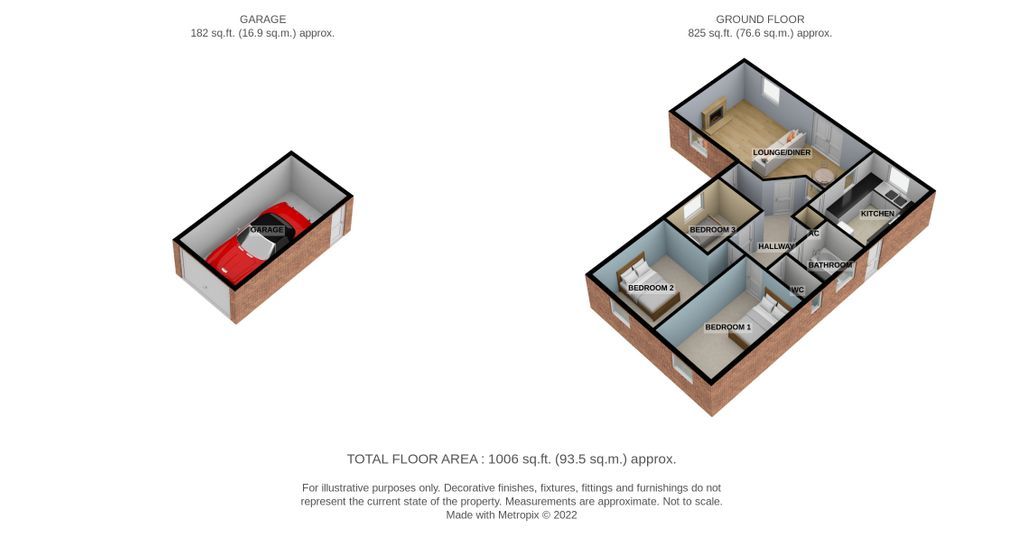 3 bed detached bungalow for sale in Brixworth Road, Spratton