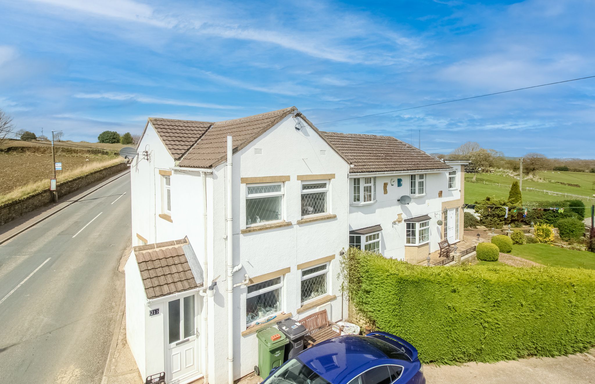 2 bed semidetached house for sale in Cumberworth Lane, Lower