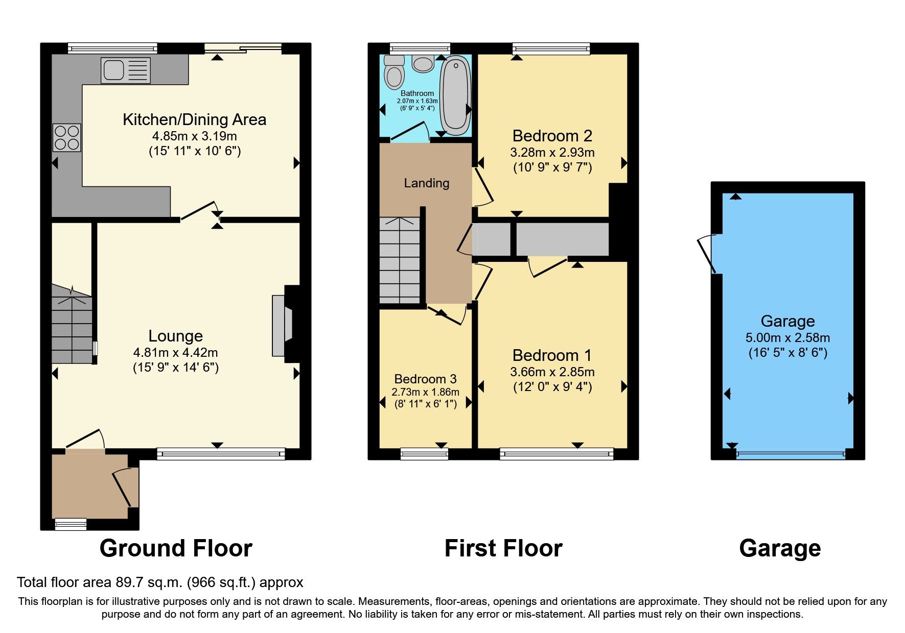 3 bed terraced house for sale in Parc, Helston, Cornwall