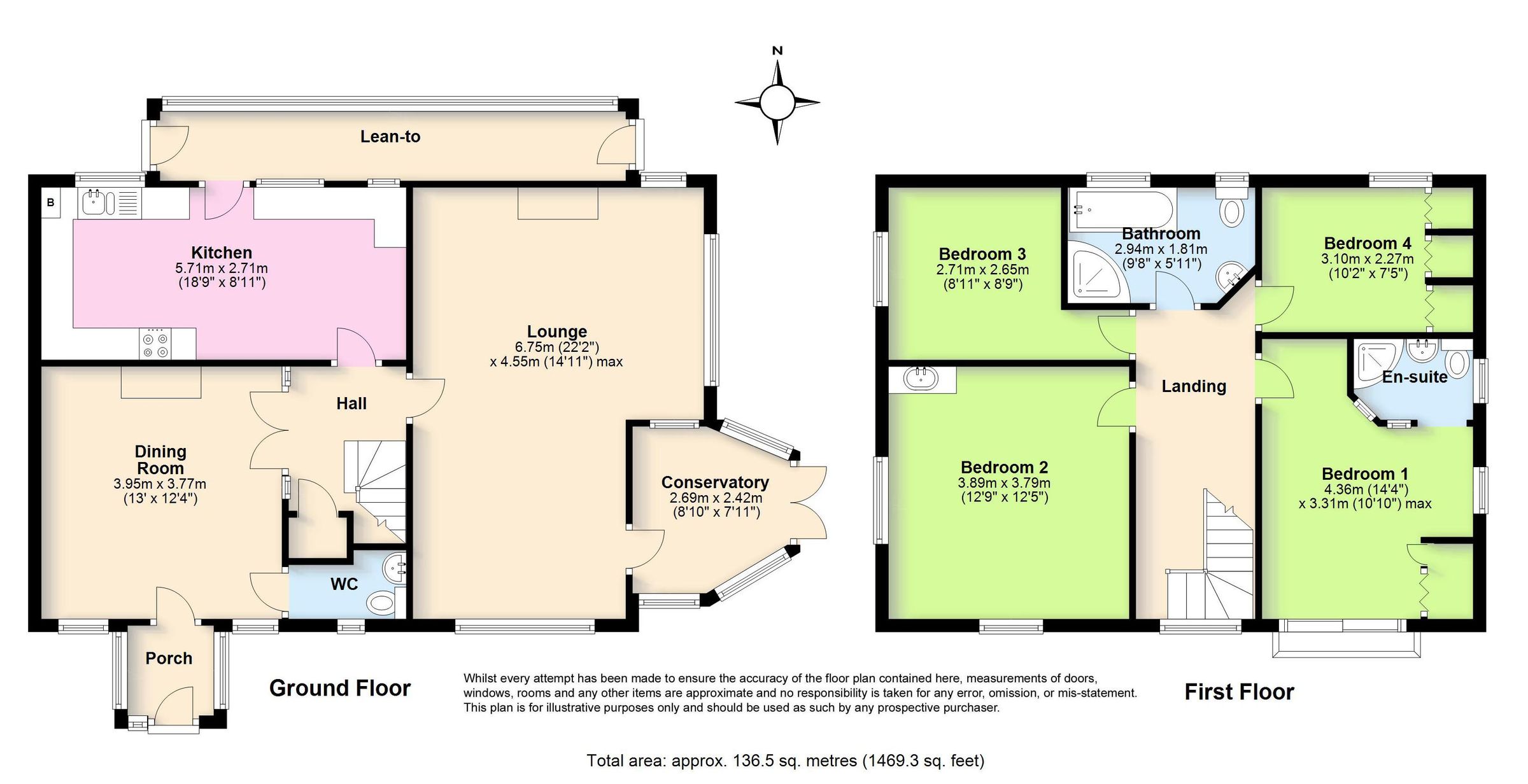 4 bed detached house for sale in Rugby Road, Worthing, West Sussex BN11