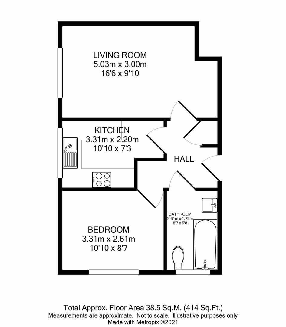 1 bed flat for sale in Benhill Court, Westmead Road, Sutton SM1 Zoopla