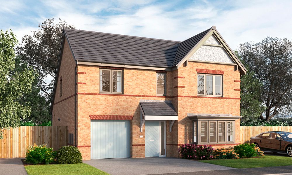 New home, 4 bed property for sale in Pilley Green, Tankersley, Barnsley