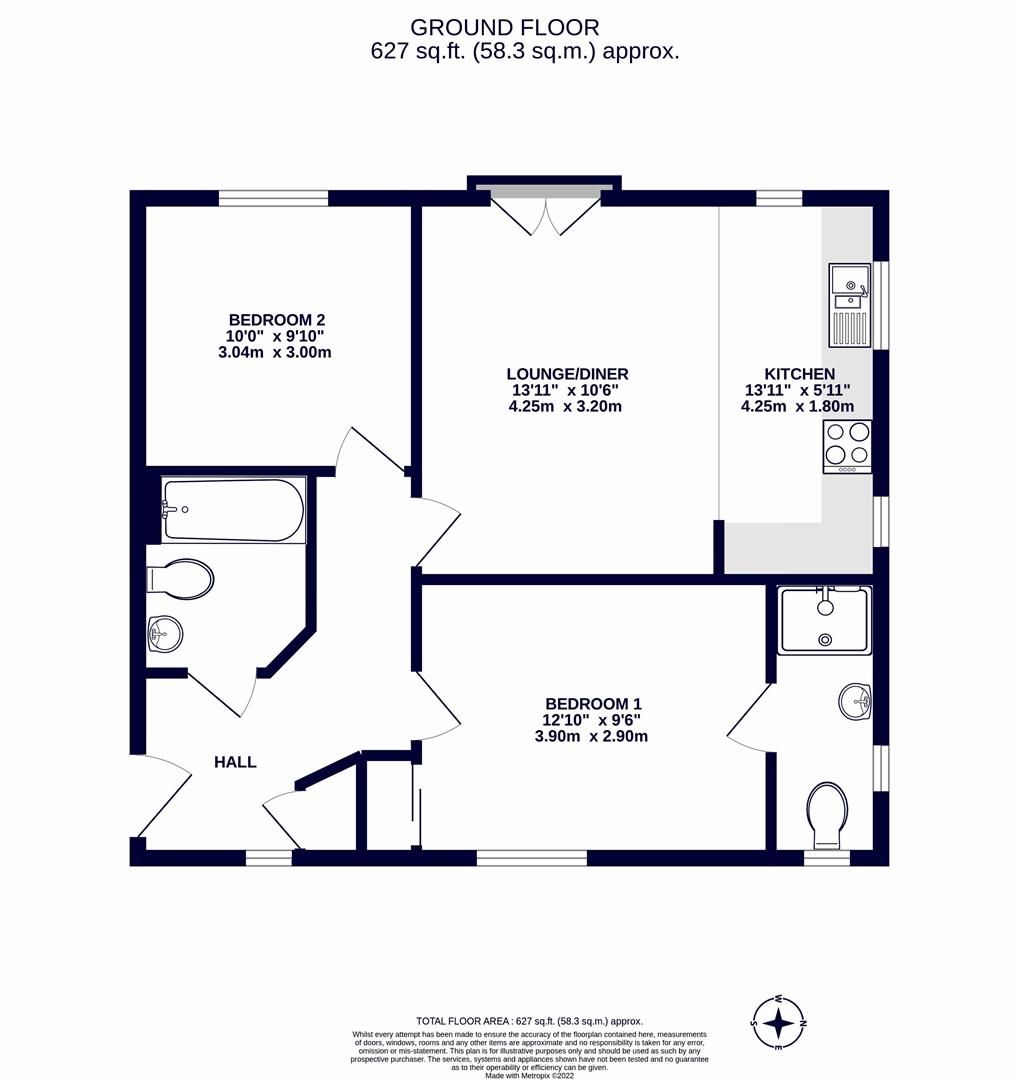 2 bed flat for sale in Chadwick Gardens, Uxbridge UB8 Zoopla