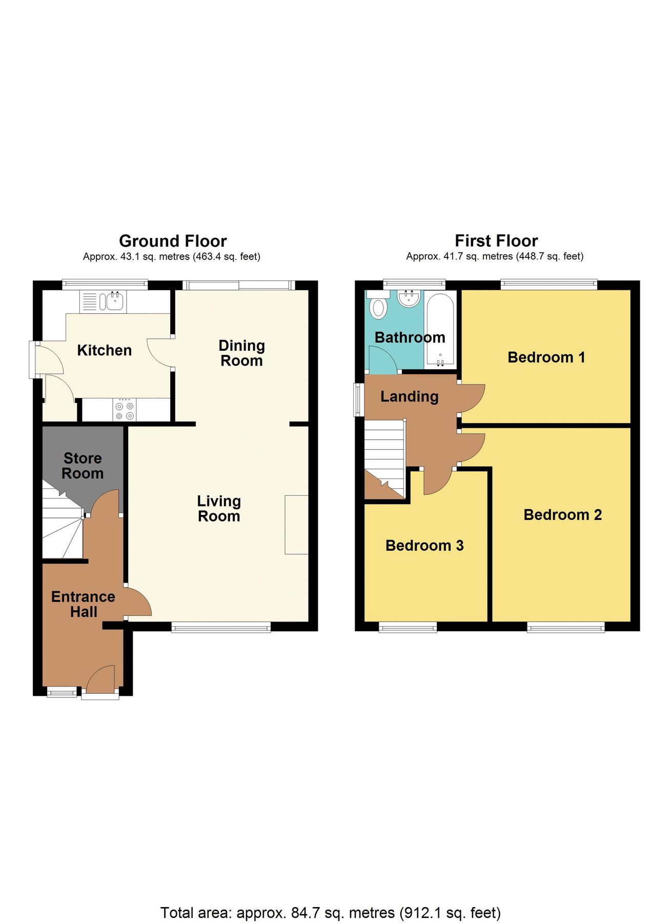 3 bed semidetached house for sale in Garden Close, Llanbradach