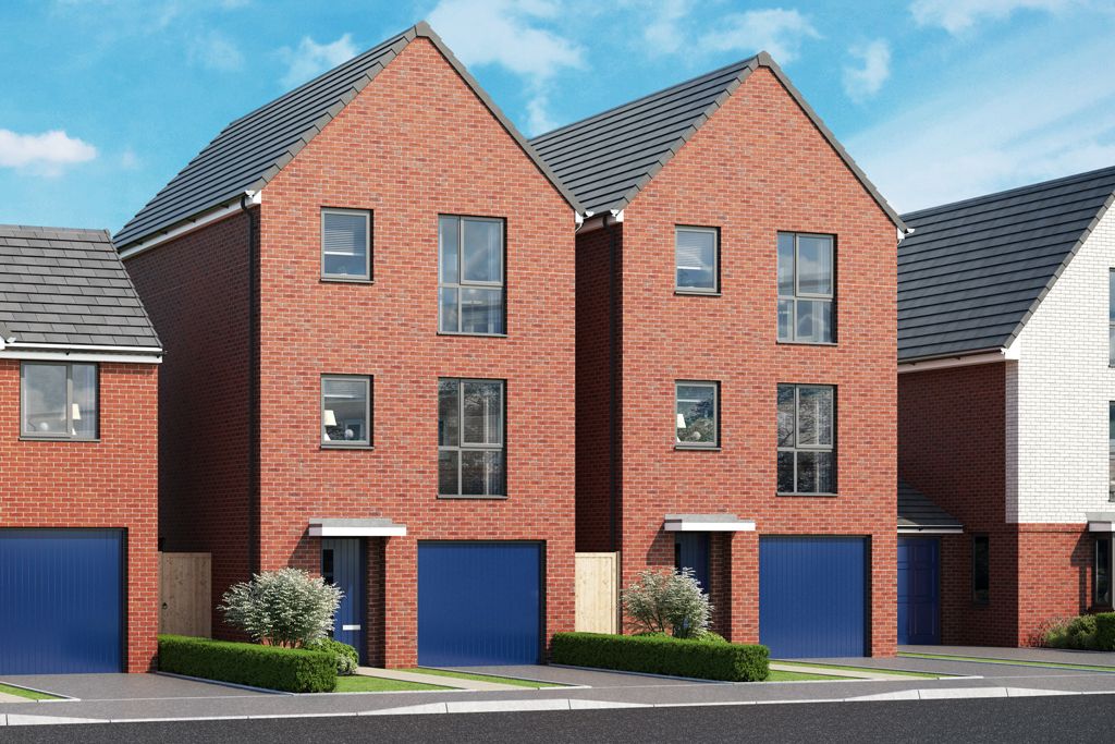 New home, 4 bed property for sale in "The Bridgeford" at Goscote Lane