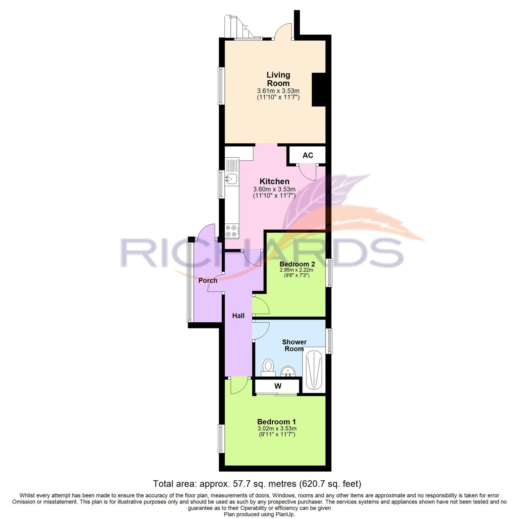 2 bed mobile/park home for sale in Waterloo Road, Corfe Mullen
