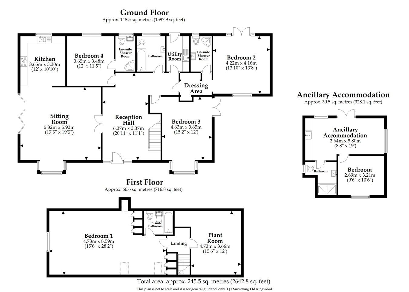 4 bed property for sale in Ringwood Road, North Gorley, Fordingbridge