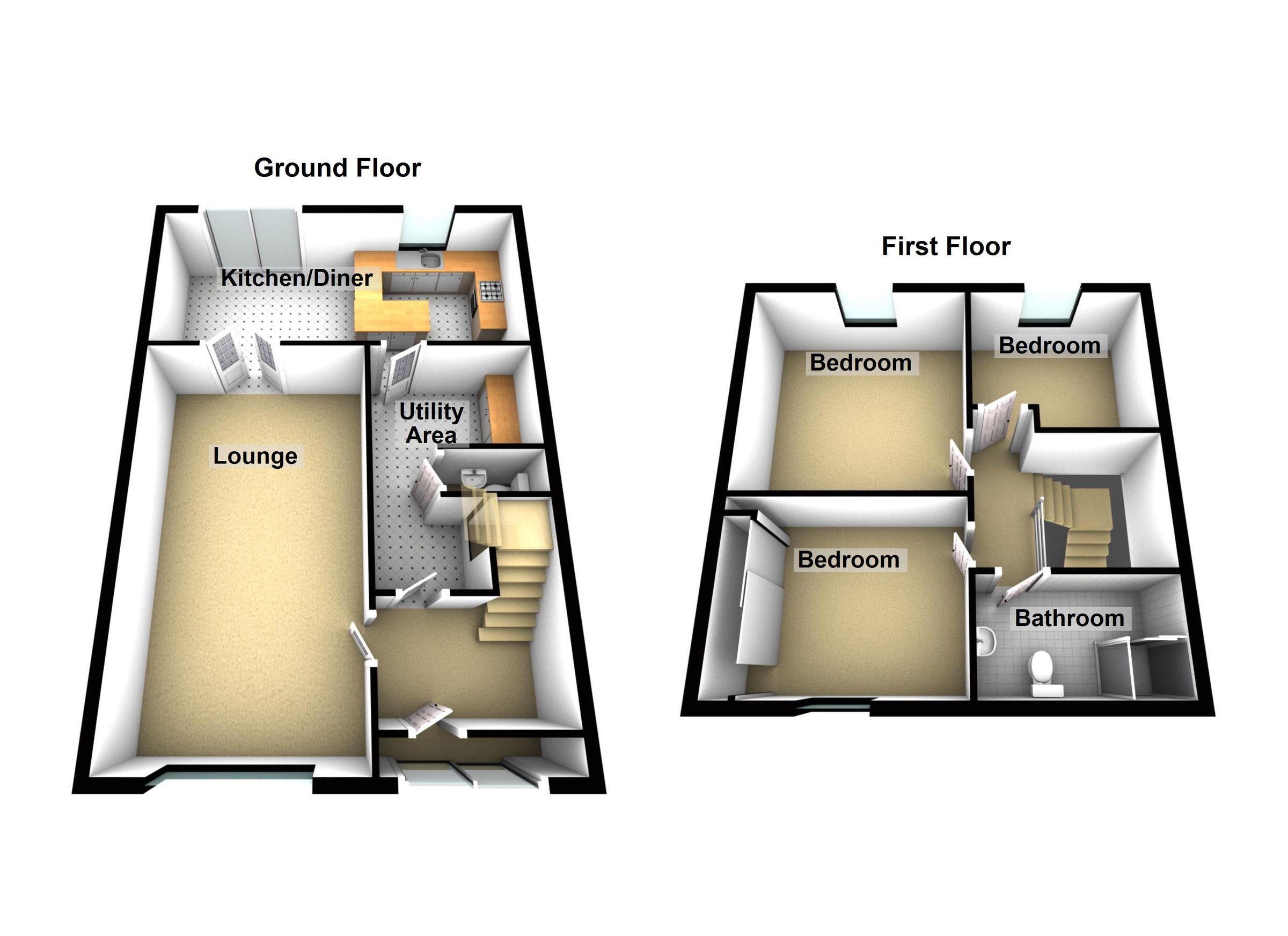 3 bed detached house for sale in Grampian Drive, Northmuir, Kirriemuir DD8 Zoopla