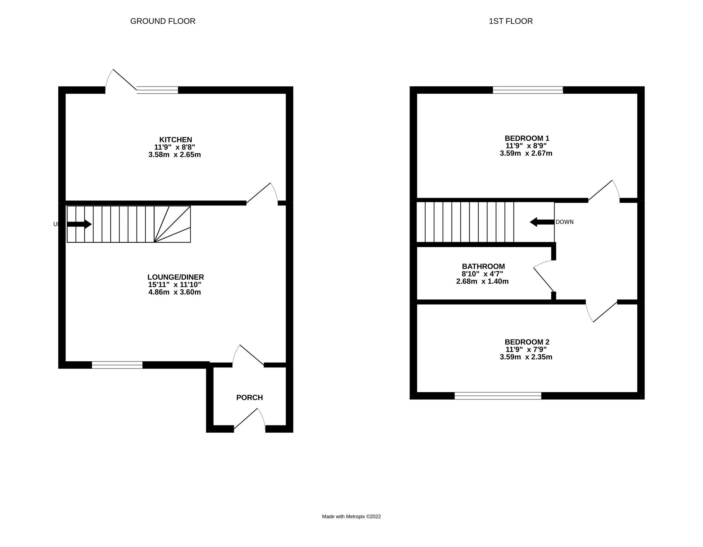 2 bed terraced house for sale in Ash Road, Kingsteignton, Newton Abbot
